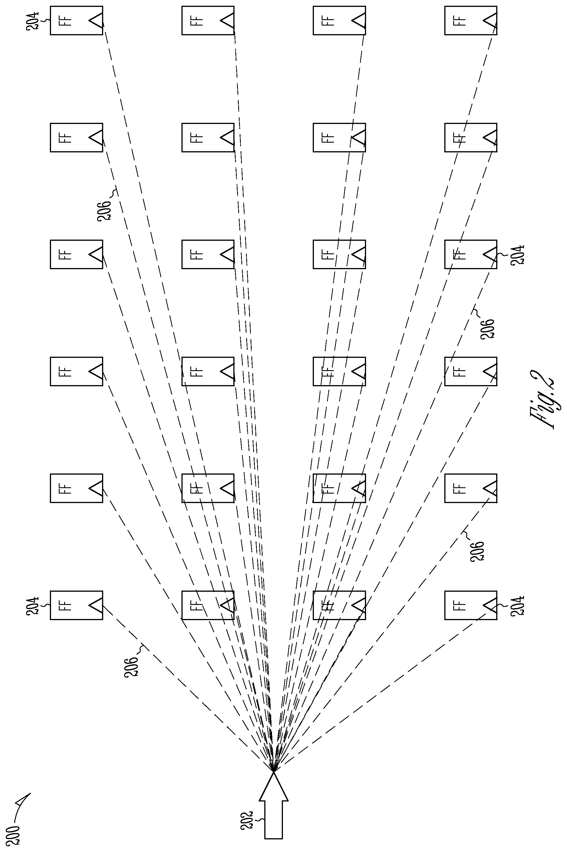 Patent US12339701 Figure 2 – Insertion delay and area tradeoff for buffering solution selection in clock tree synthesis