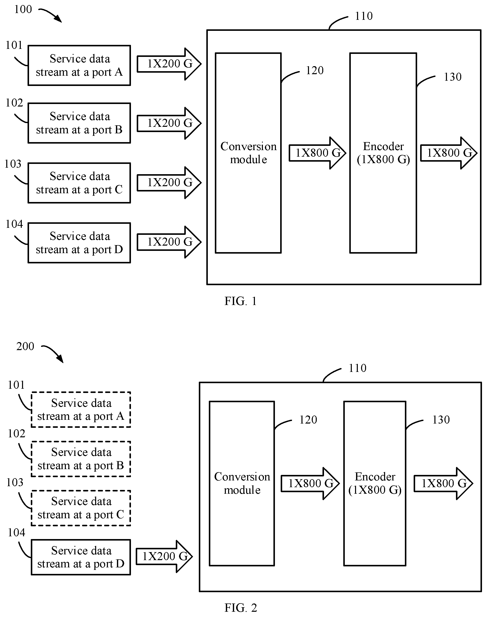 Patent US12339738 — Method and chip for cyclic code encoding, circuit component, and electronic device — Figure 1