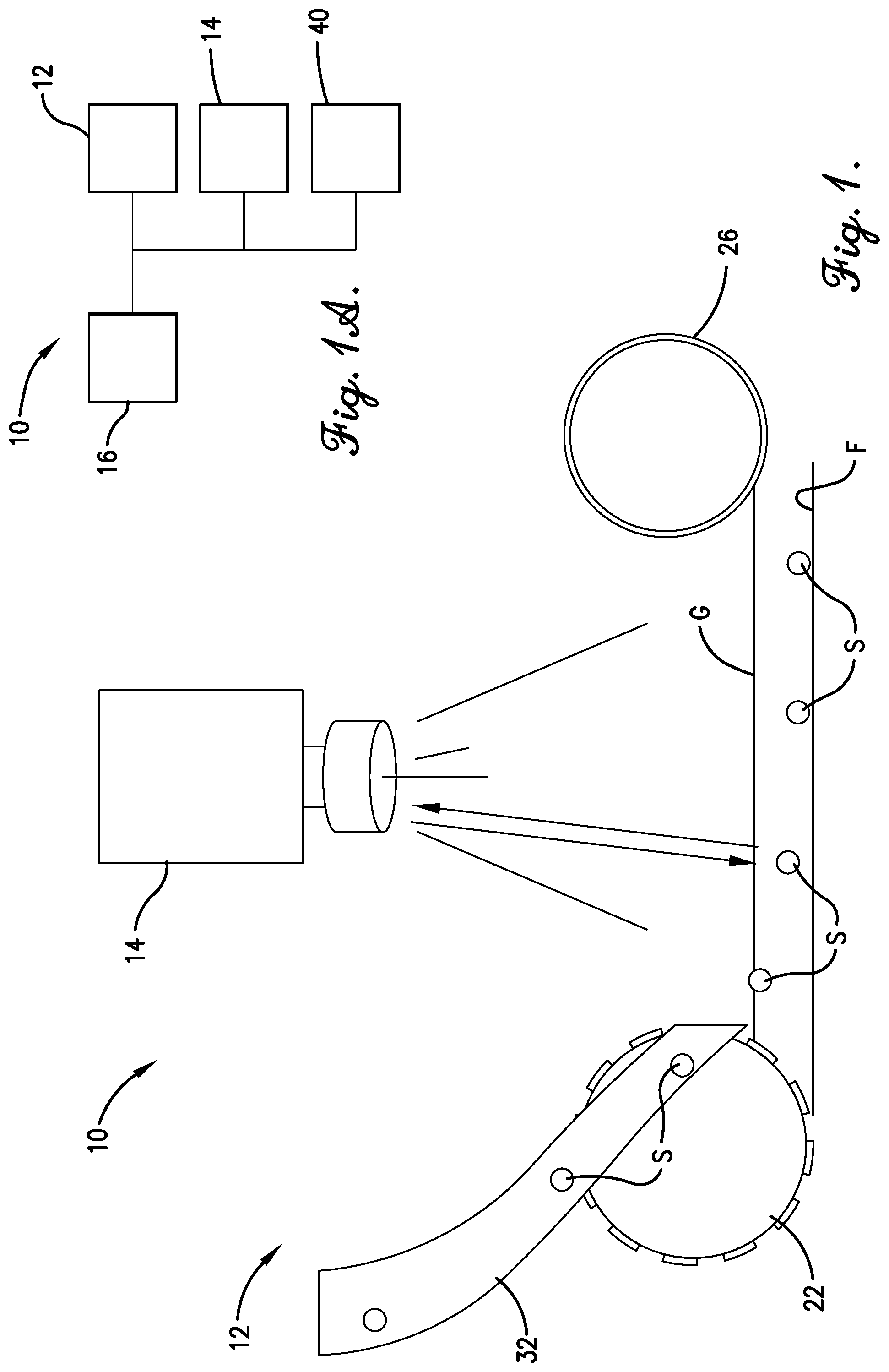 Patent US12342740 Figure 1 – Agricultural implement with vision sensors