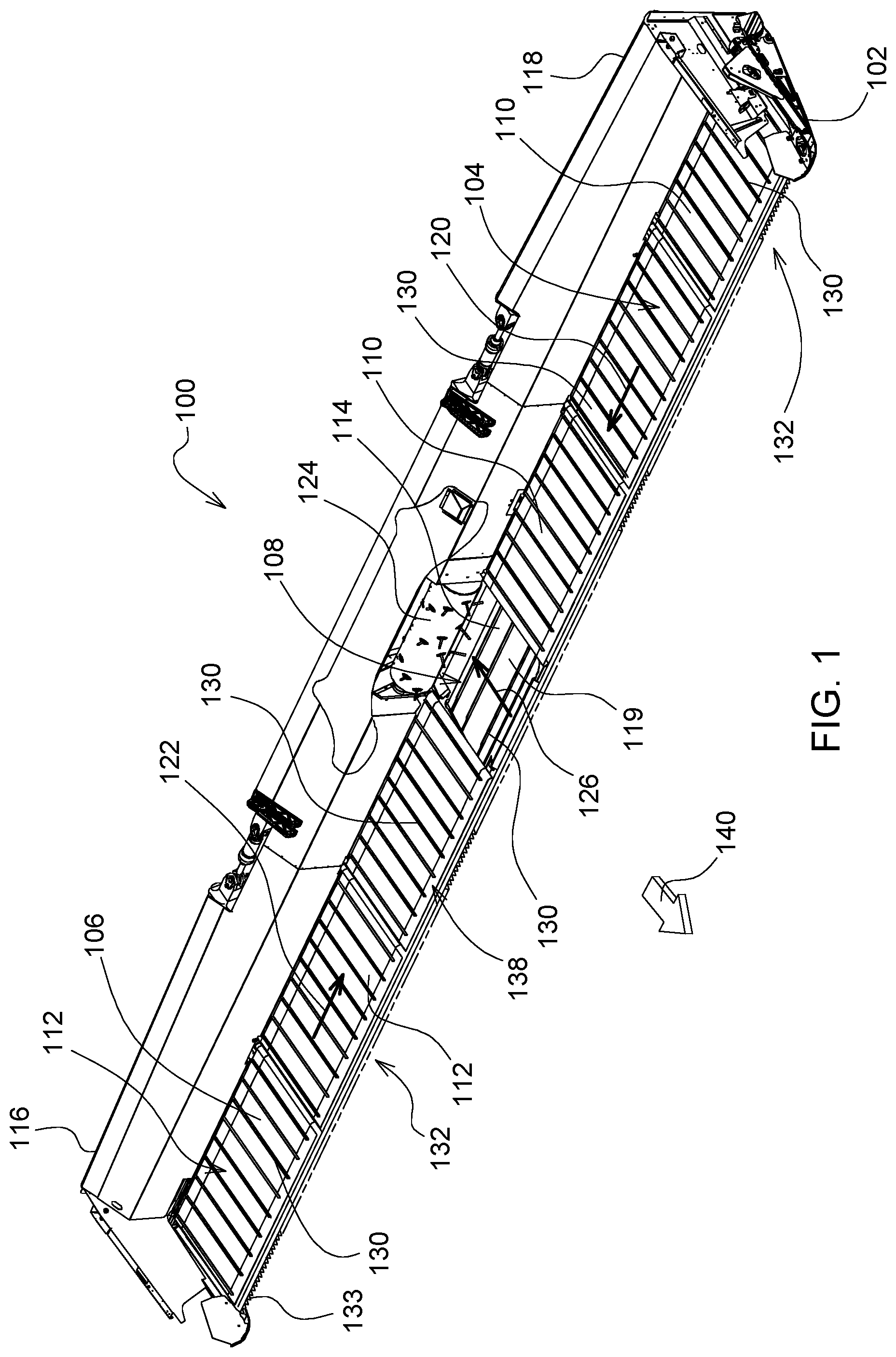 Patent US12342760 — Systems and methods for tensioning endless belts — Figure 1