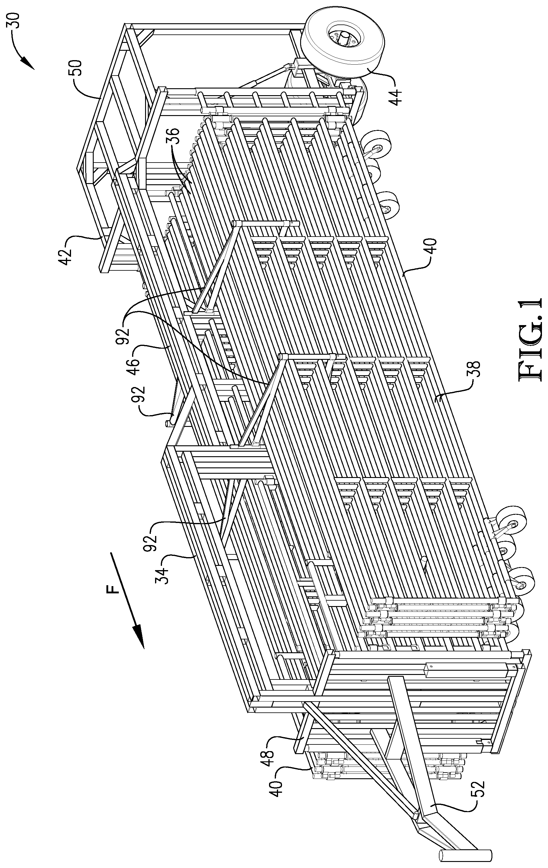 Patent US12342795 — Augmented portable corral system — Figure 1