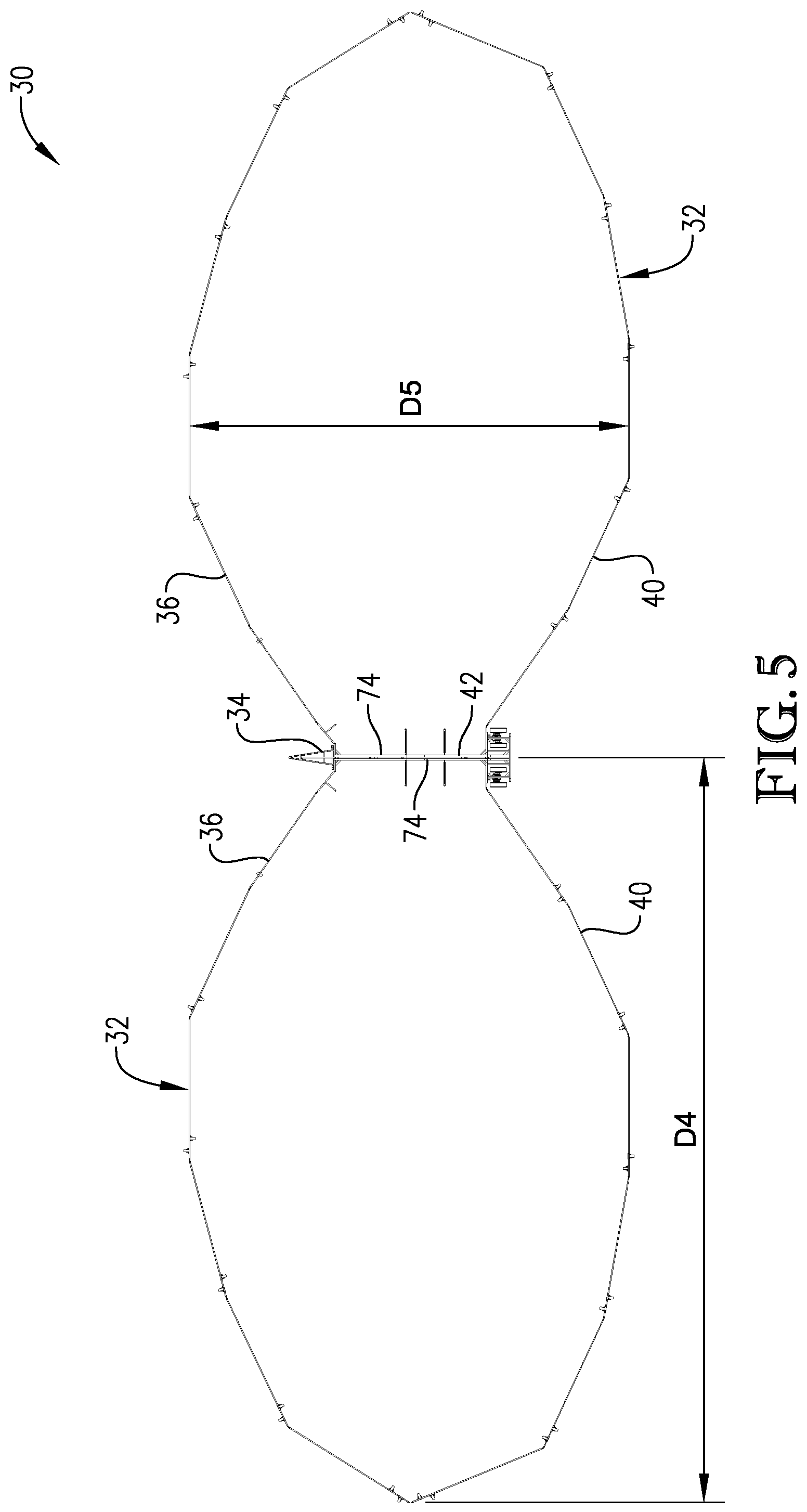Patent US12342795 Figure 5 – Augmented portable corral system