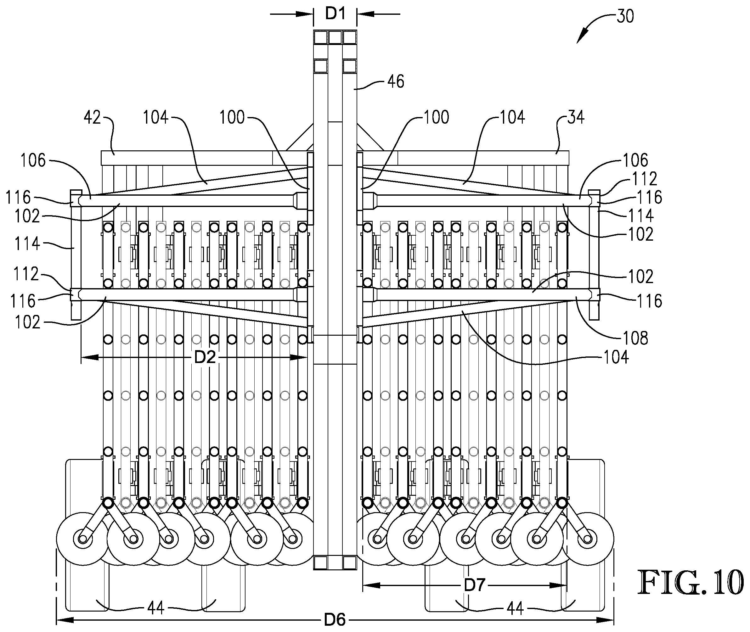 Patent US12342795 Figure 10 – Augmented portable corral system