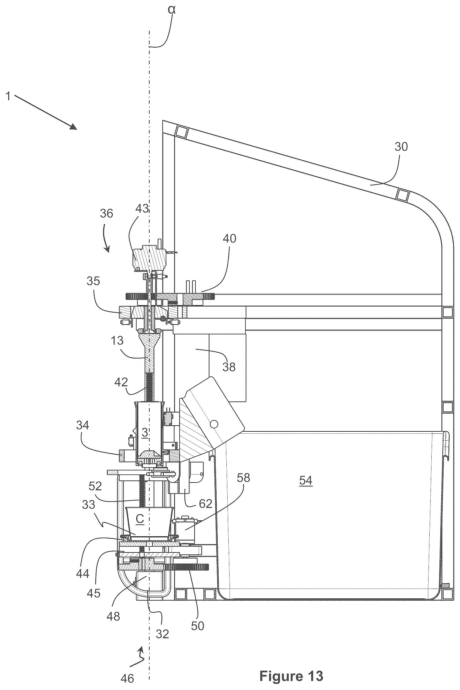 Patent US12342835 Figure 14 – Frozen dessert dispensing machine and cartridge