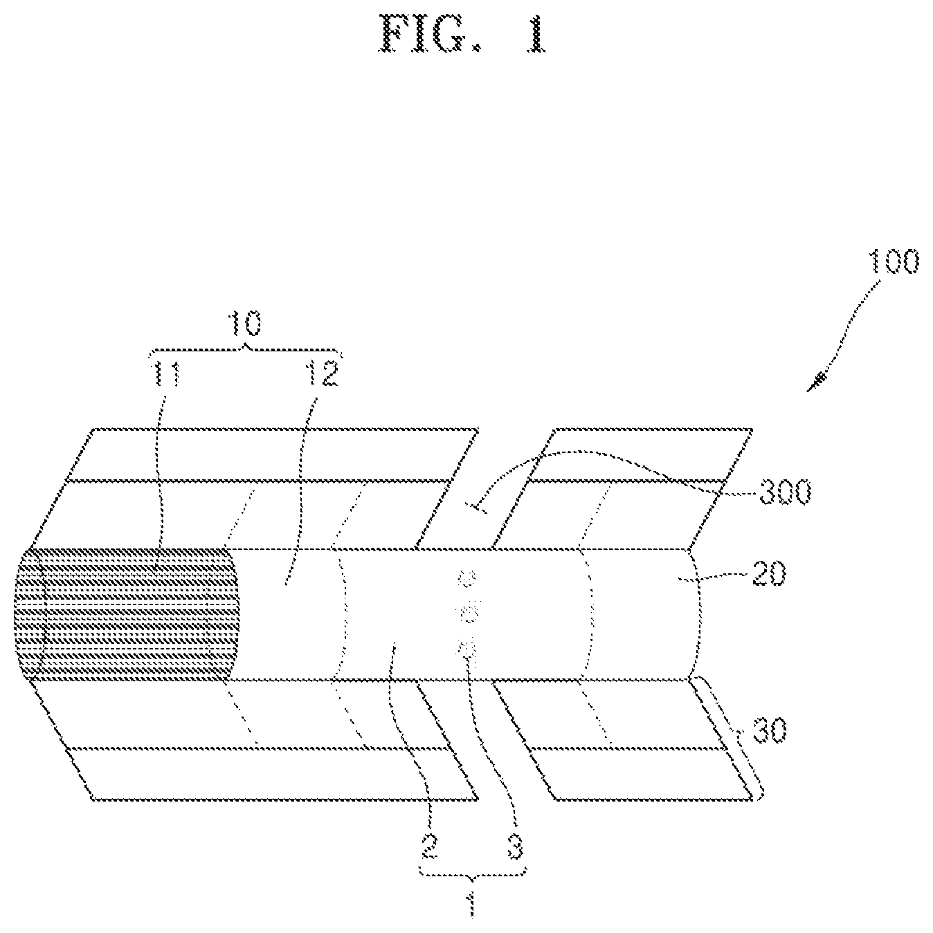 Patent US12342852 — Aerosol-generating article, cooling assembly for aerosol-generating articles, and air volume regulator — Figure 1