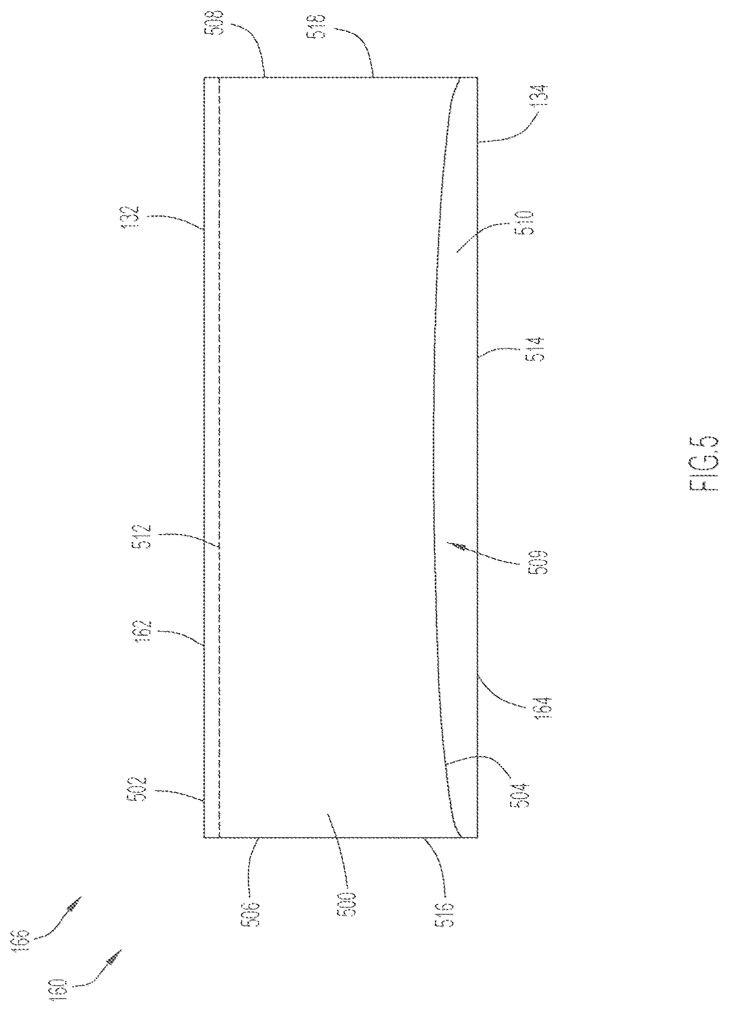 Patent US12342883 Figure 5 – Garment with waistband pocket