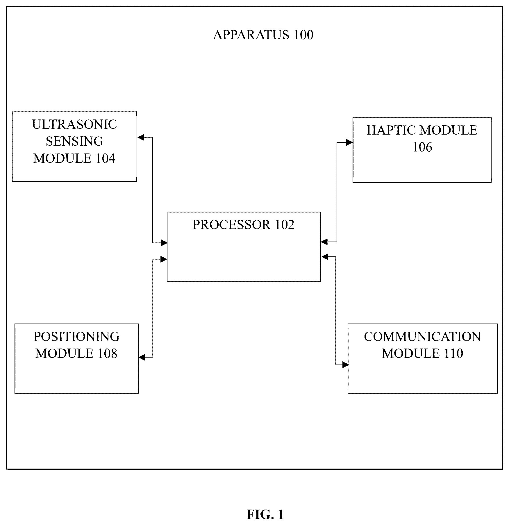 Patent US12342895 — Haptic enabled smart helmet for enhanced safety — Figure 1