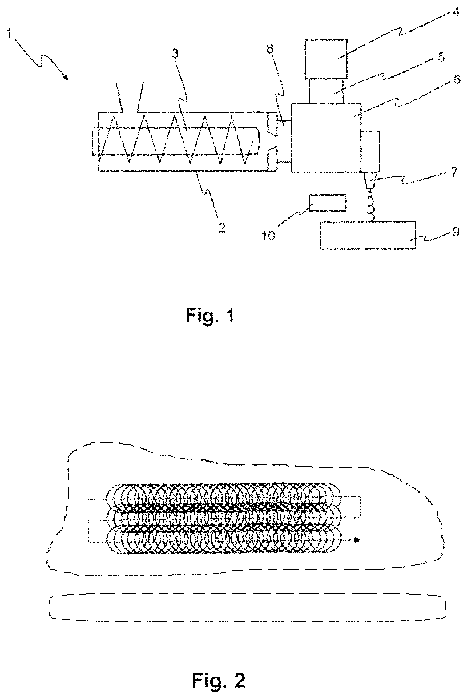 Patent US12342903 — Method for producing a textile material — Figure 1