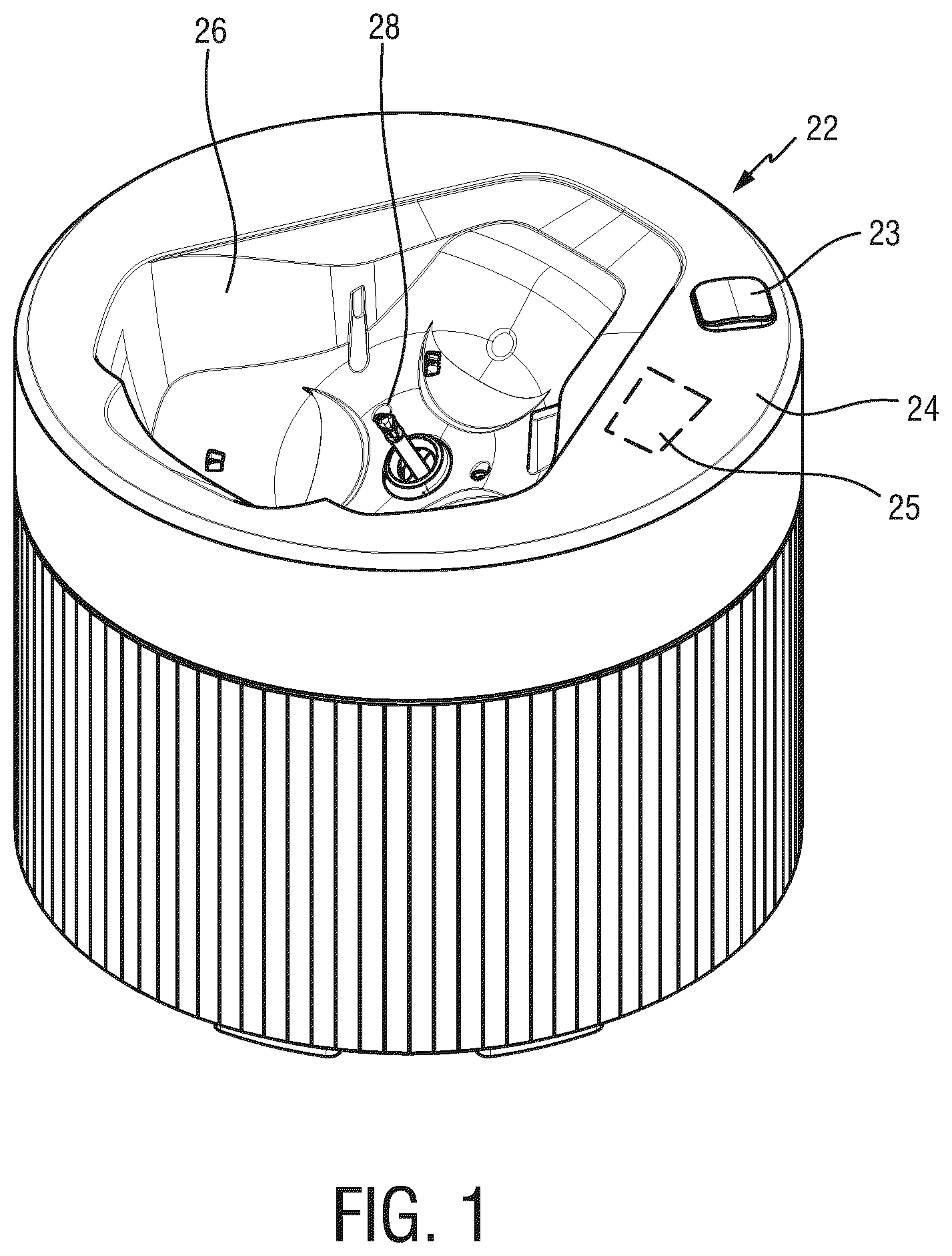 Patent US12342921 — Shaving system with shaving unit and cleaning device — Figure 1