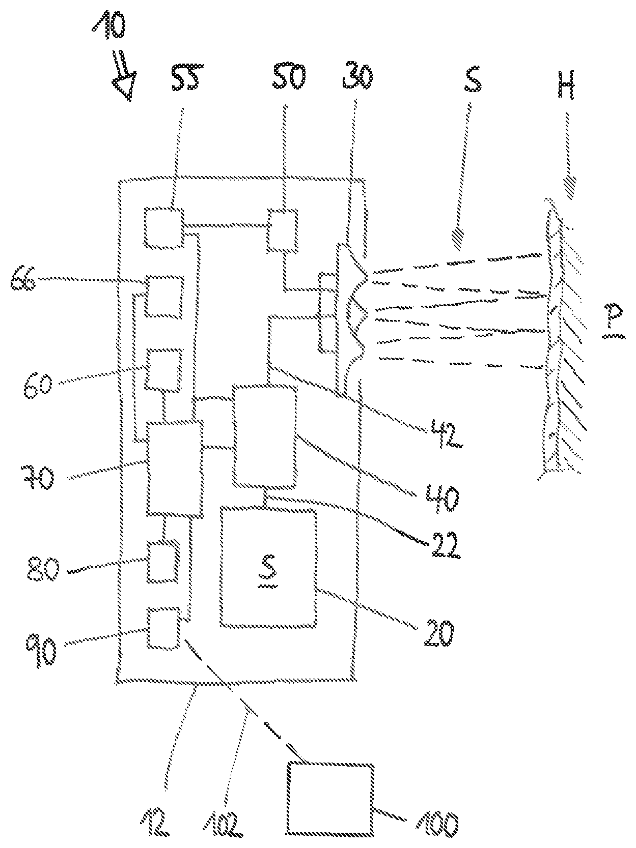 Patent US12342922 — Method for applying a cosmetic substance to the skin of a person — Figure 1