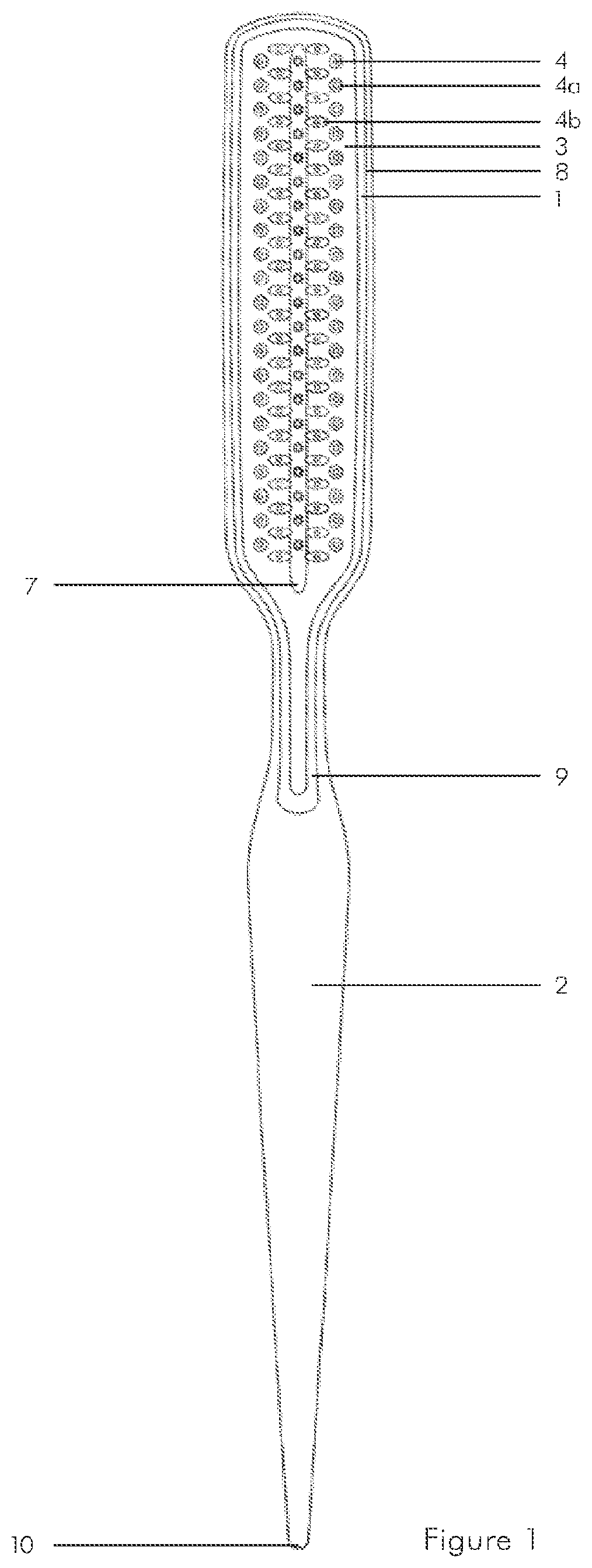Patent US12342930 — Backcombing brush — Figure 1