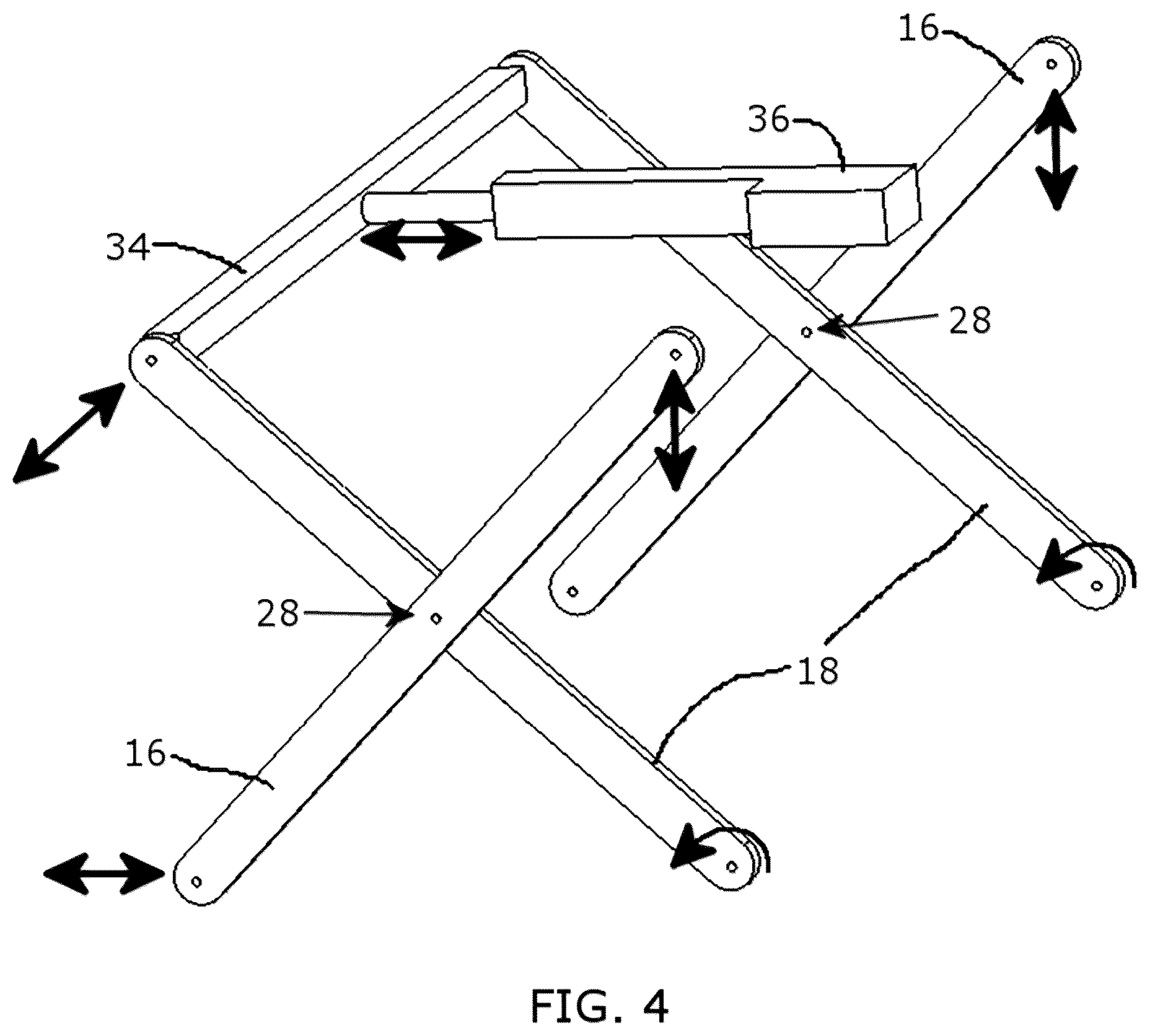 Patent US12342937 Figure 11 – Desktop workspace that adjusts vertically