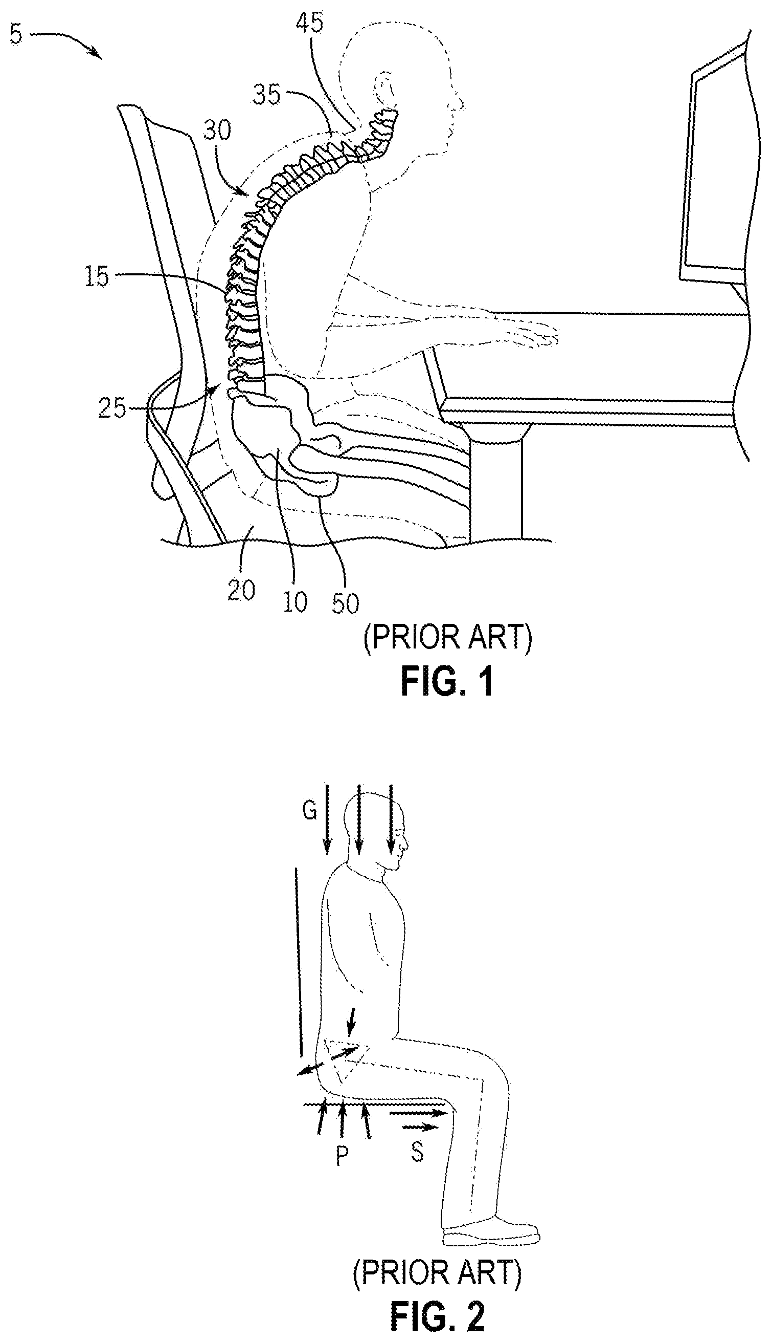 Patent US12342944 — Seat configuration — Figure 1