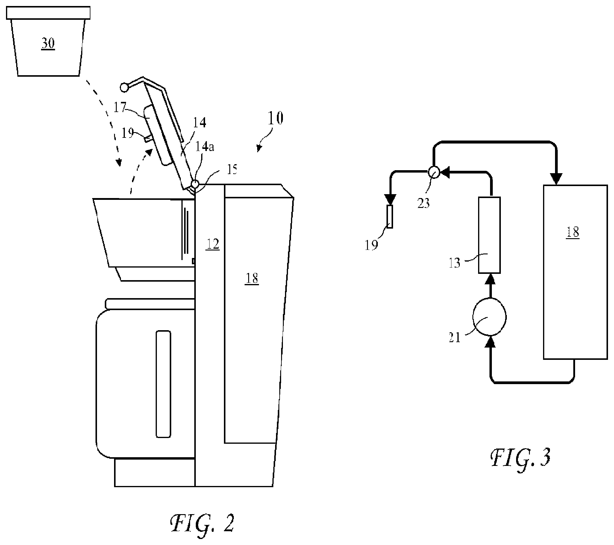 Patent US12342955 Figure 2 – Brewing material container for a beverage brewer