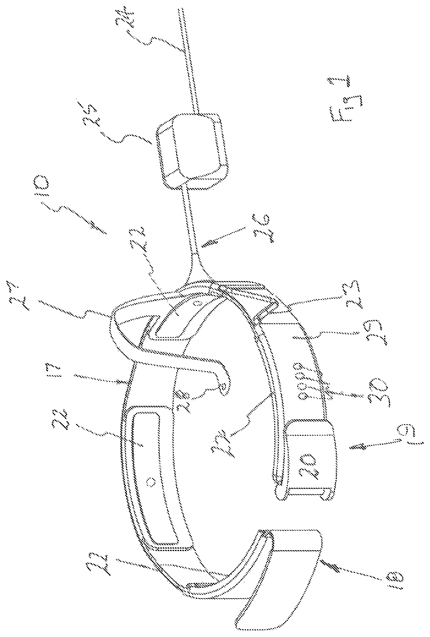 Patent US12342957 — Cooker heating belt — Figure 1