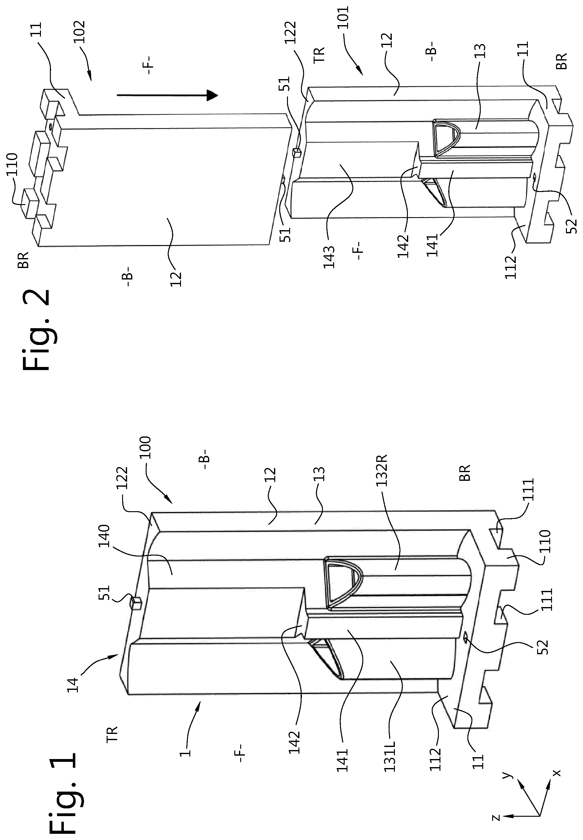 Patent US12342966 — Outdoor sanitation system including an urinal unit for temporary placement and frequent transport — Figure 1