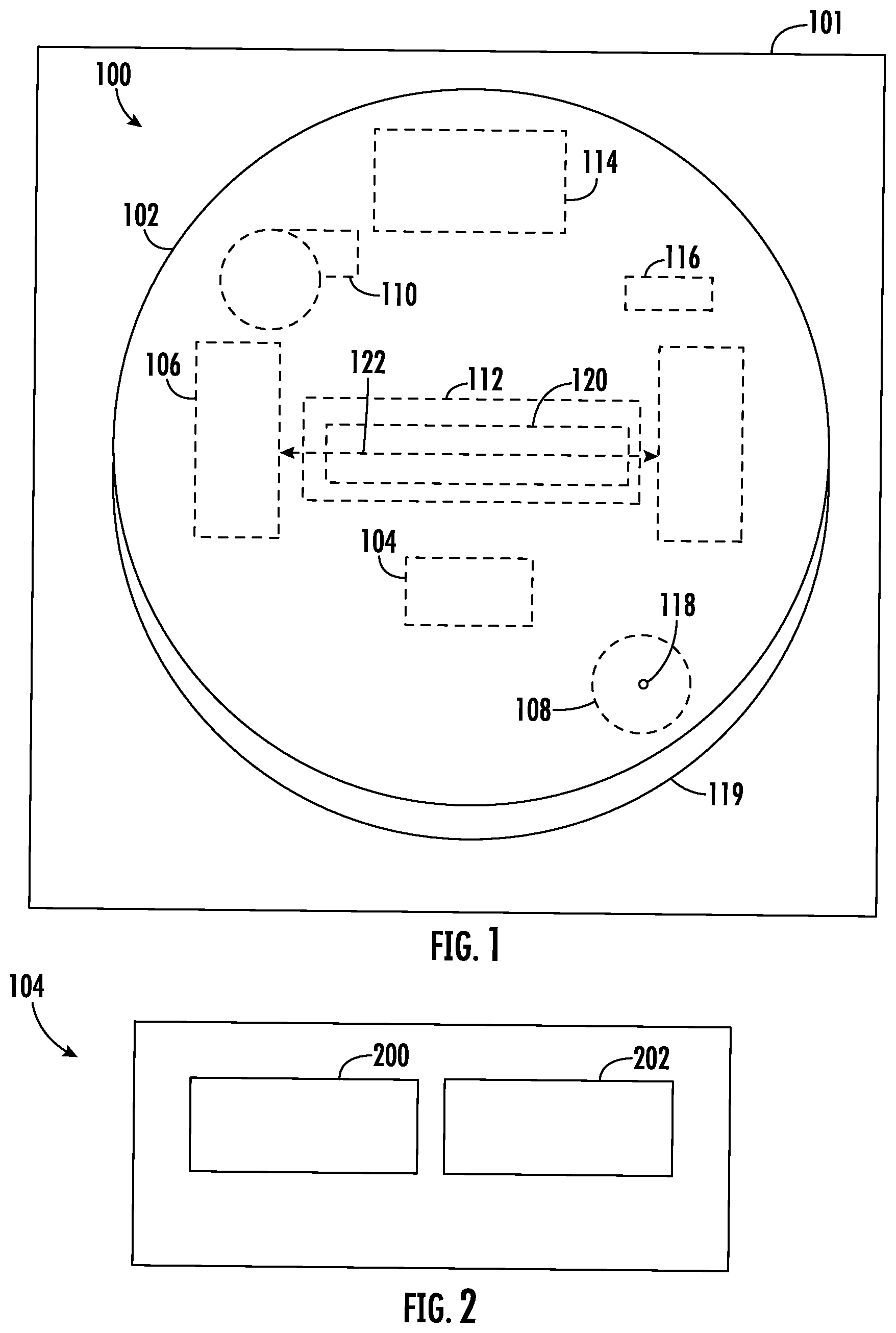Patent US12342982 Figure 1 – Robotic cleaner