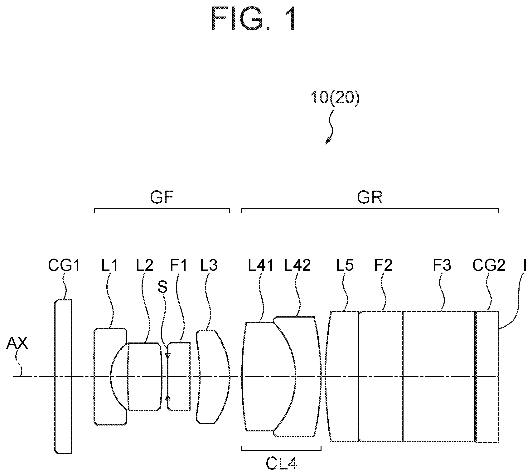 Patent US12342984 Figure 1 – Objective optical system, image pickup apparatus, and endoscope
