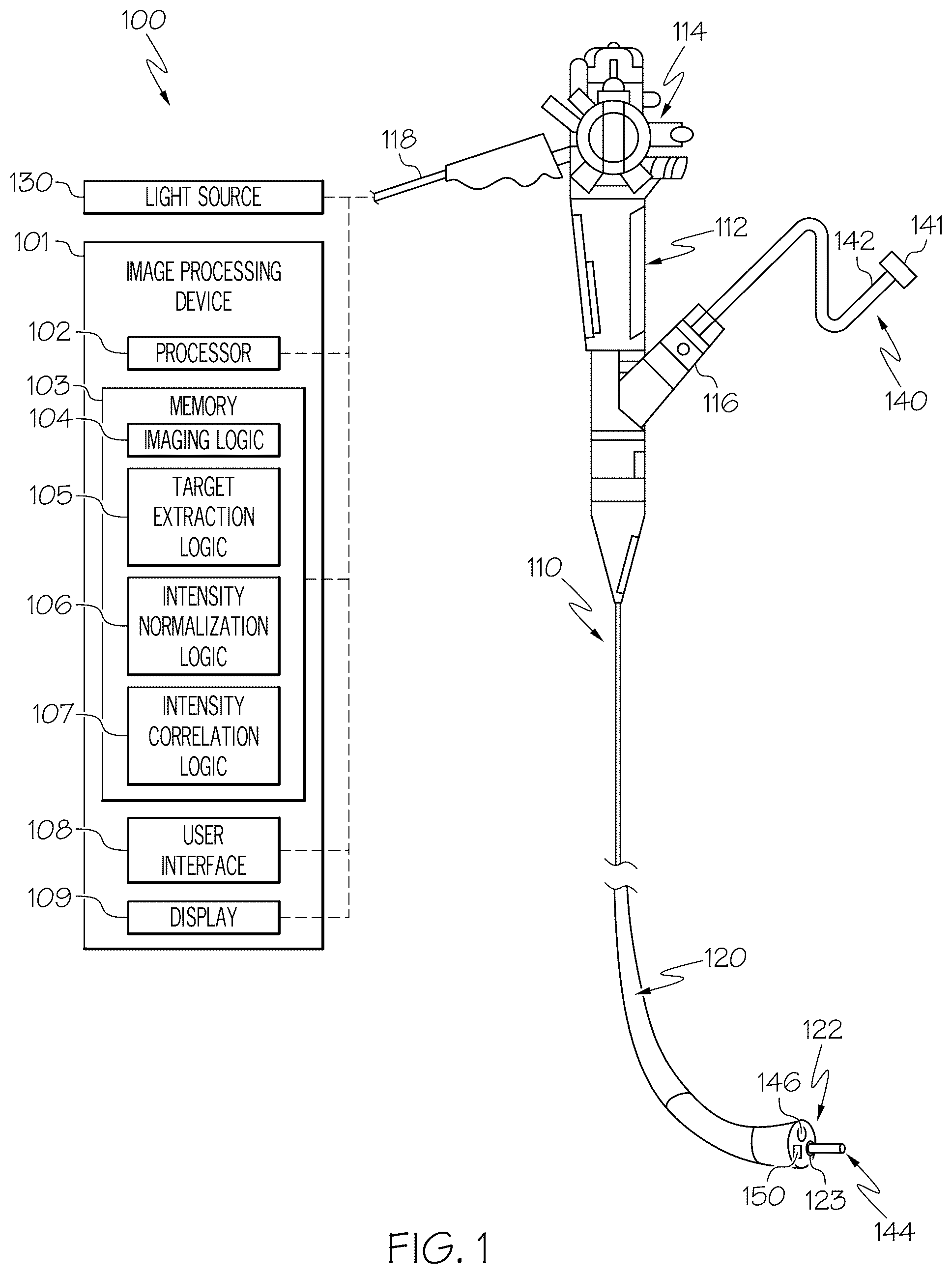 Patent US12342990 — Image processing systems and methods of using the same — Figure 1