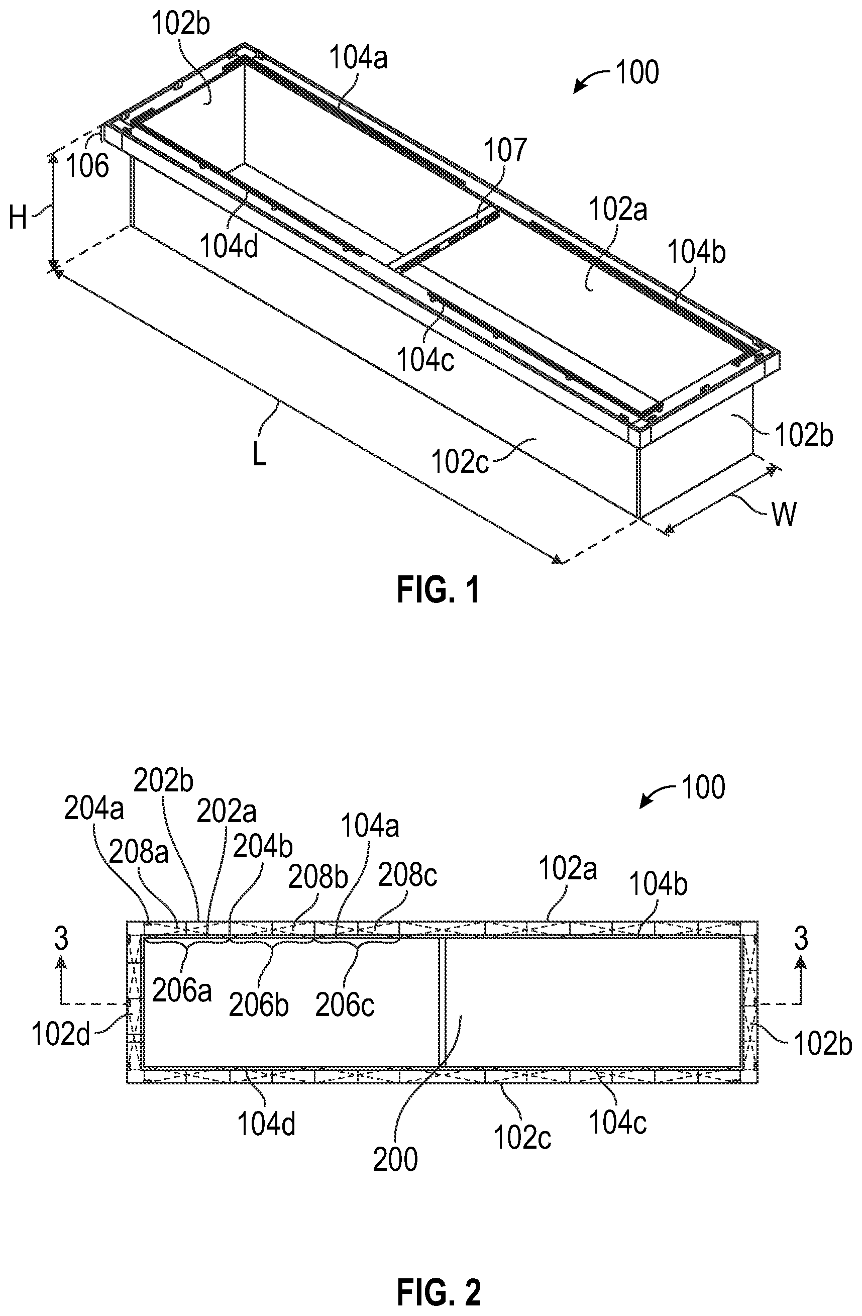 Patent US12345009 — Suction pile cofferdam — Figure 1