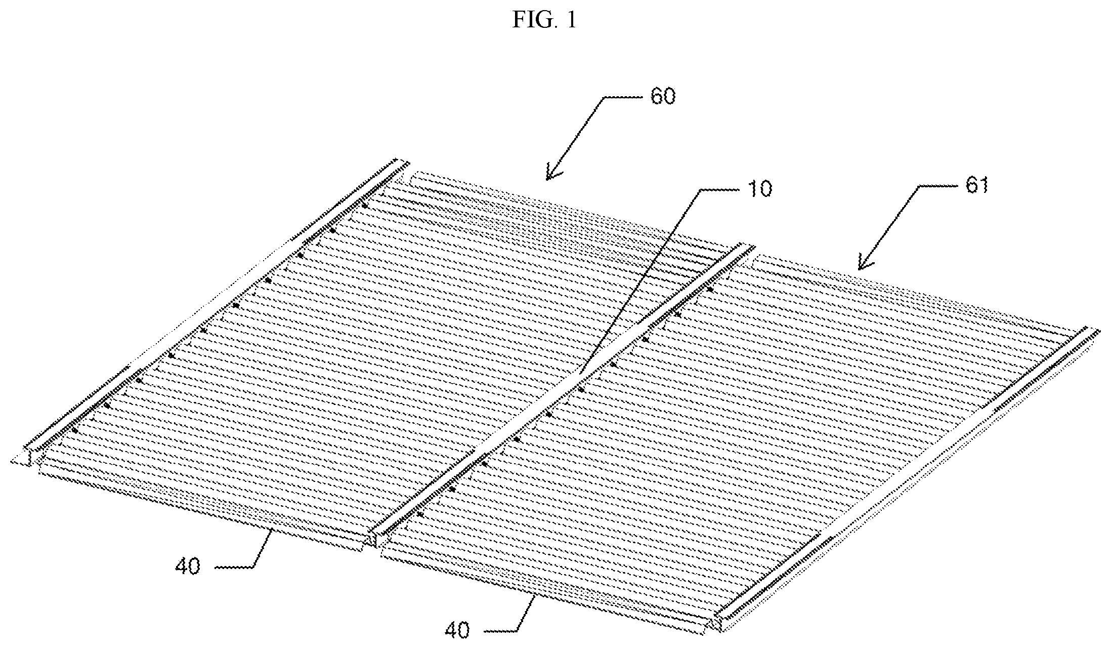 Patent US12345045 — Panelized serrated beam assembly — Figure 1
