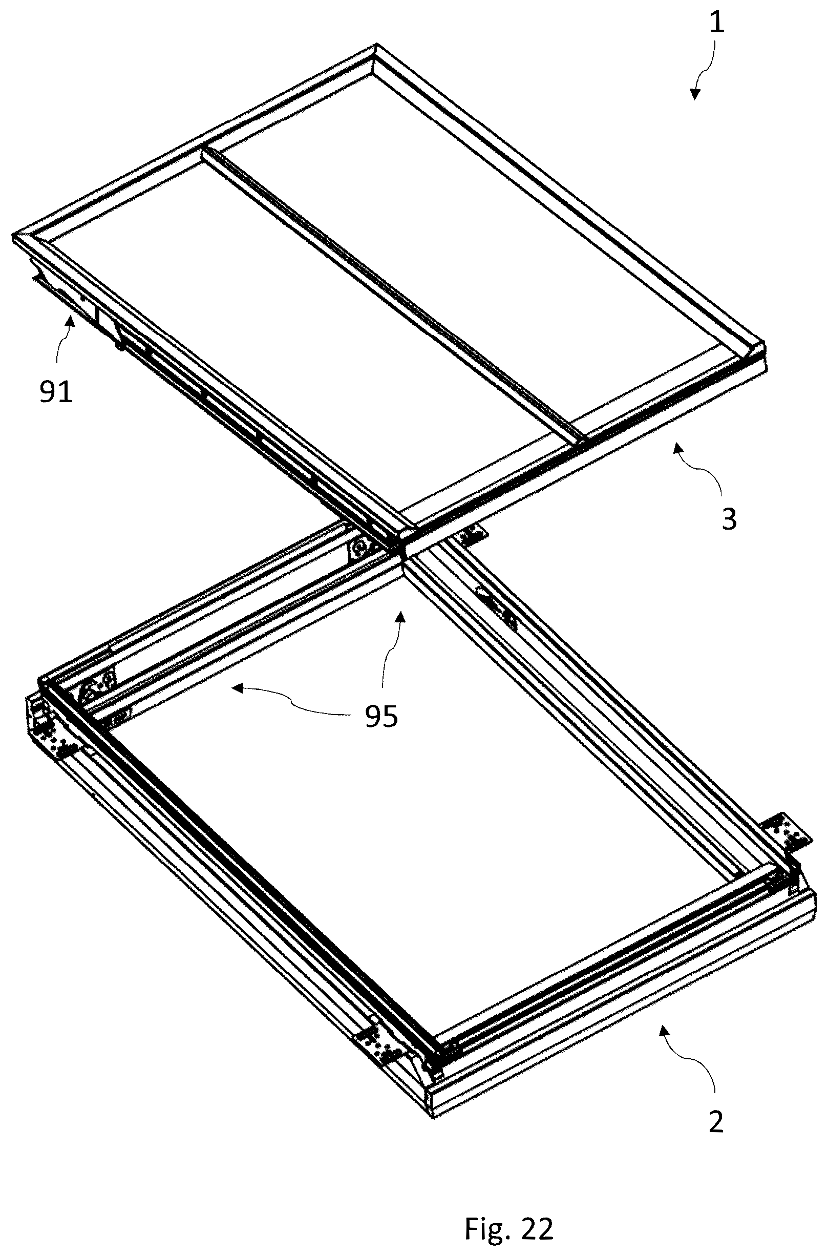Patent US12345047 Figure 19 – Roof window comprising releasable components