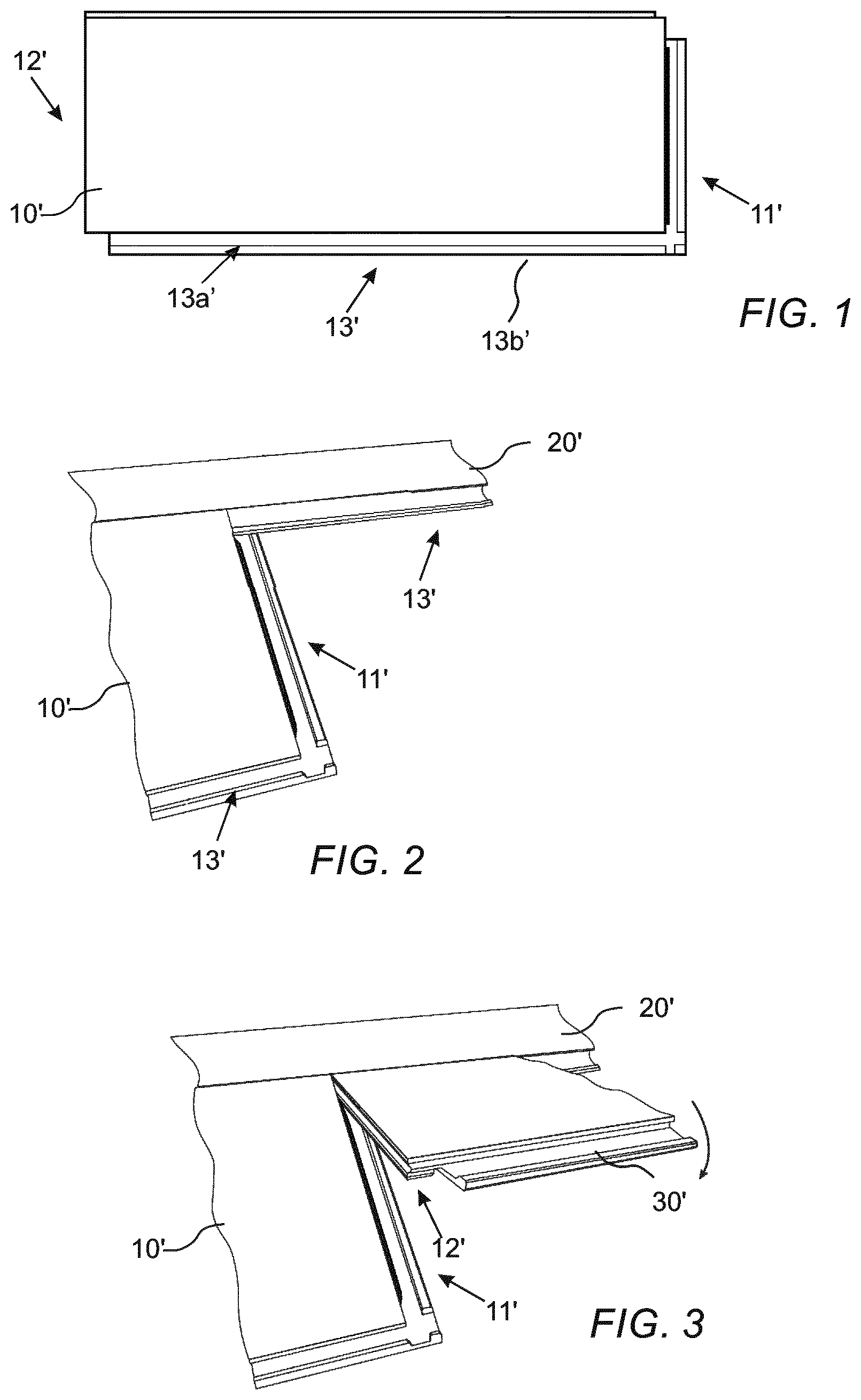 Patent US12345053 Figure 1 – Building panel