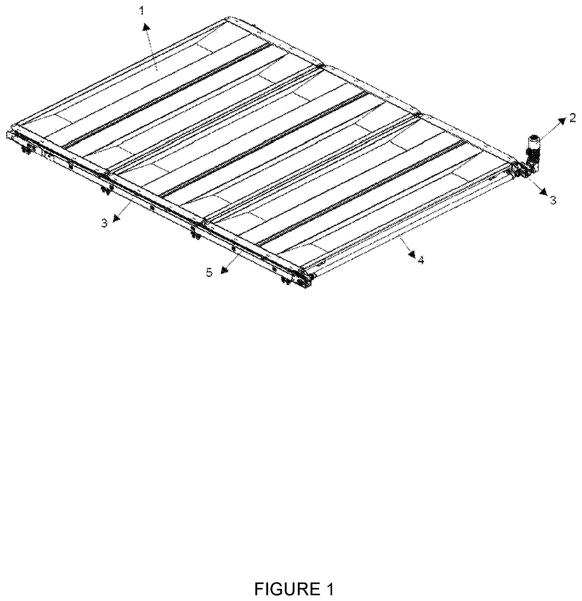 Patent US12345071 — Automated parking floor conveyor systems — Figure 1