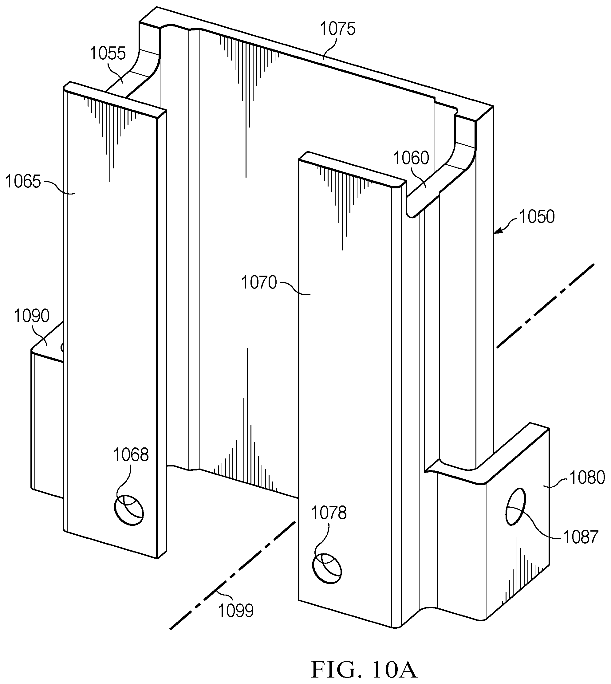 Patent US12345081 Figure 12 – Lower bracket and anchor system for a movable barrier