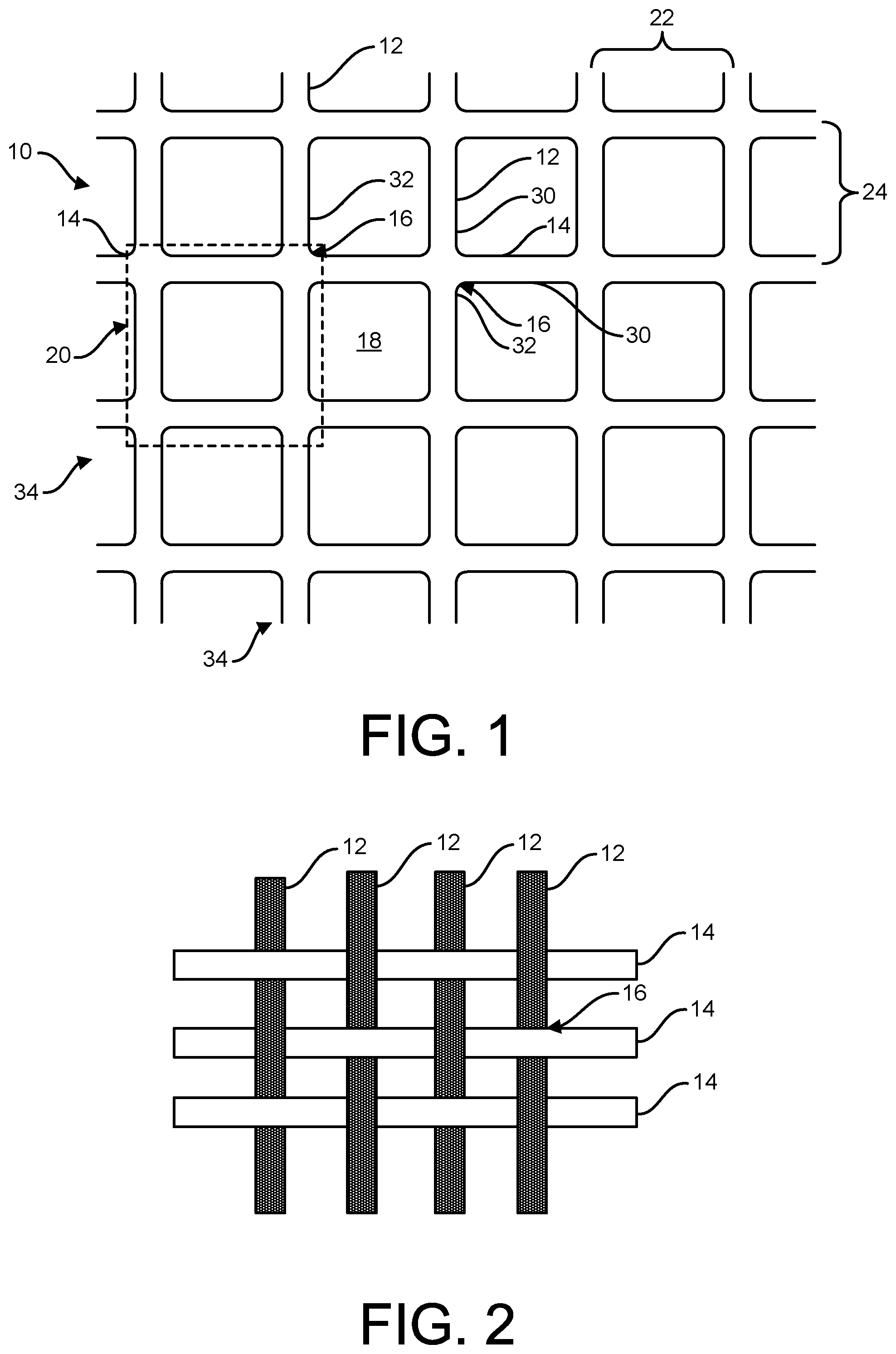Patent US12345093 — Architectural covering with woven material — Figure 1