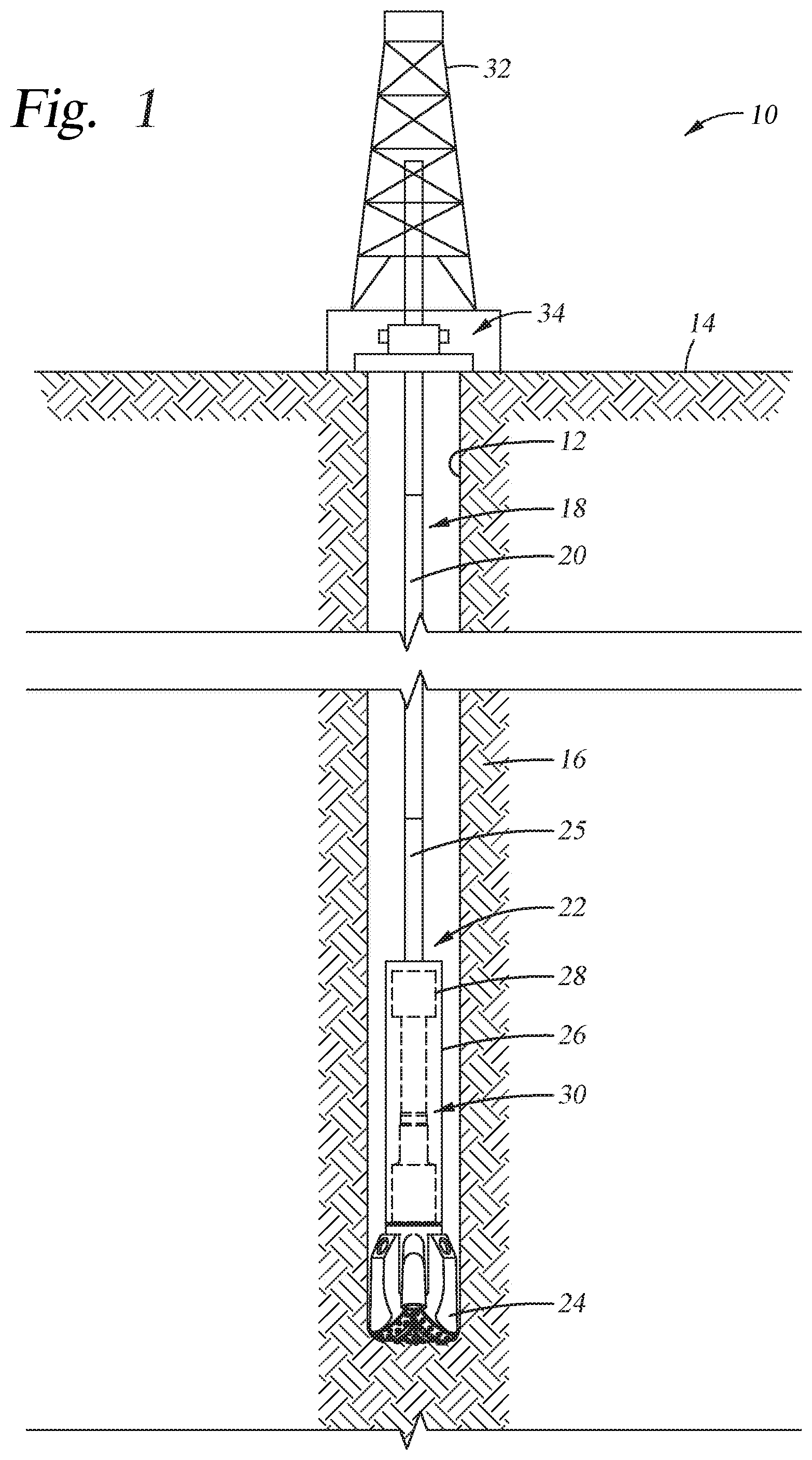Patent US12345102 — Anti-rotation coupling for use in a downhole assembly — Figure 1