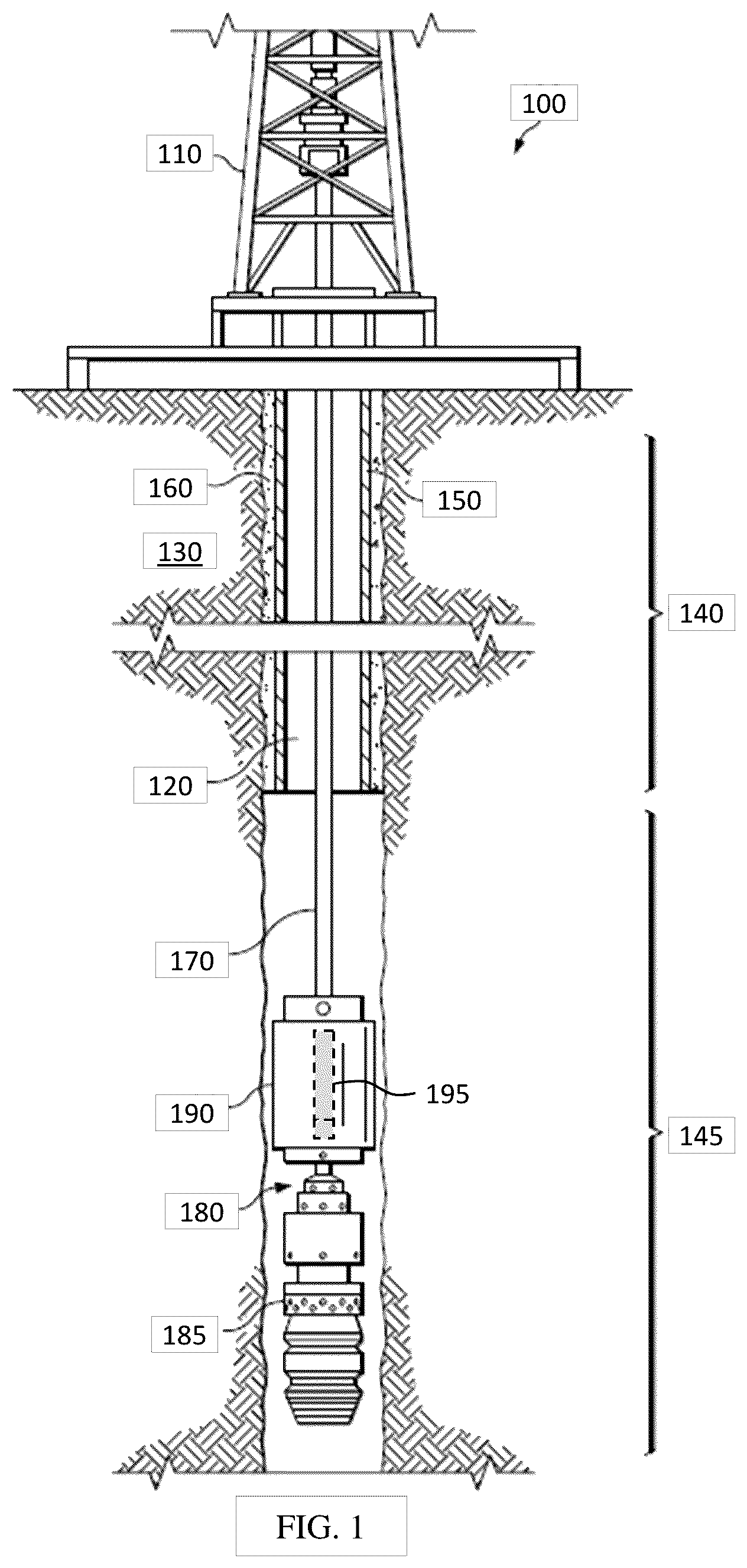 Patent US12345115 — Heaters to accelerate setting of expandable metal — Figure 1