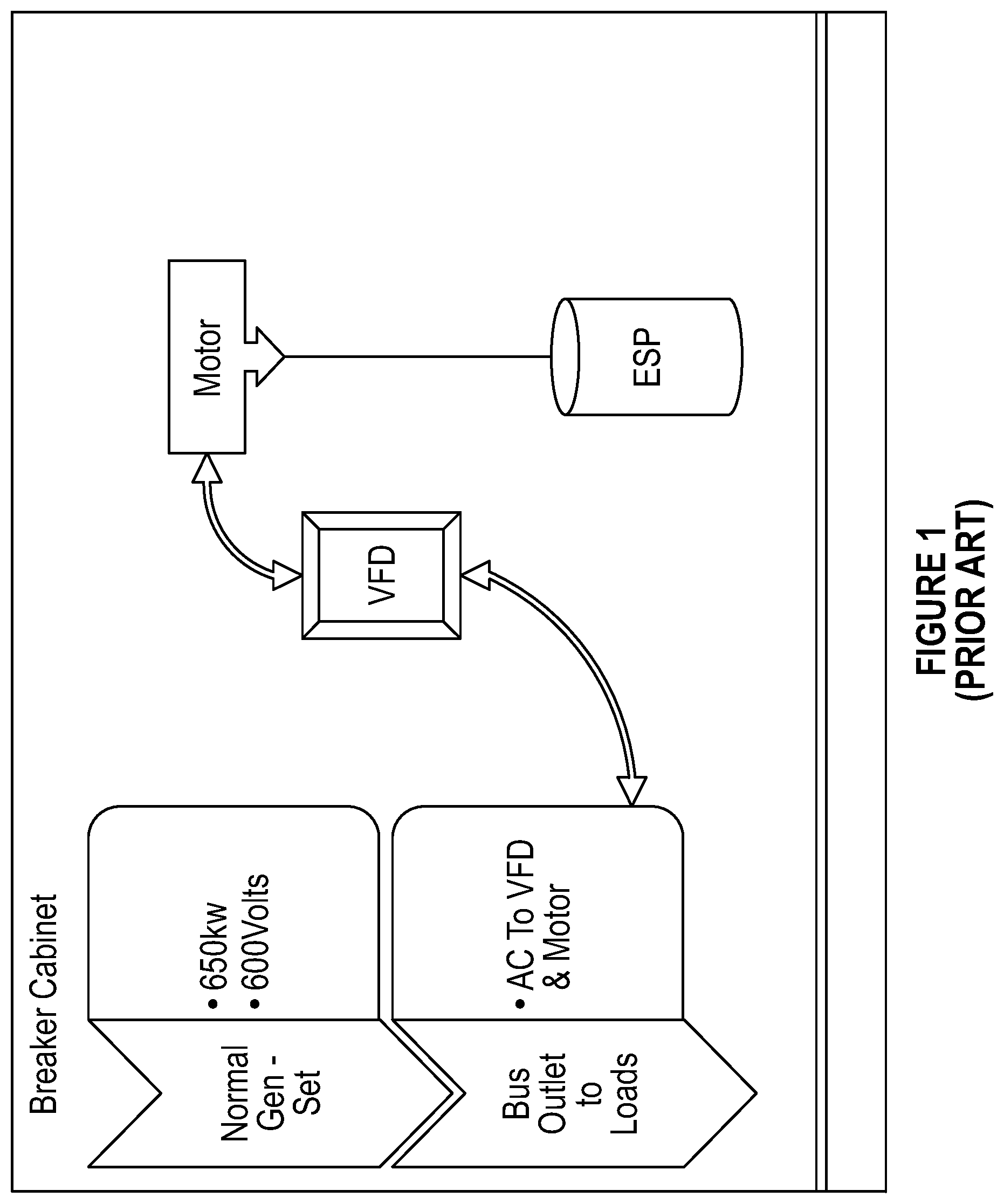 Patent US12345133 — High efficiency power system for electric submersible pumps — Figure 1
