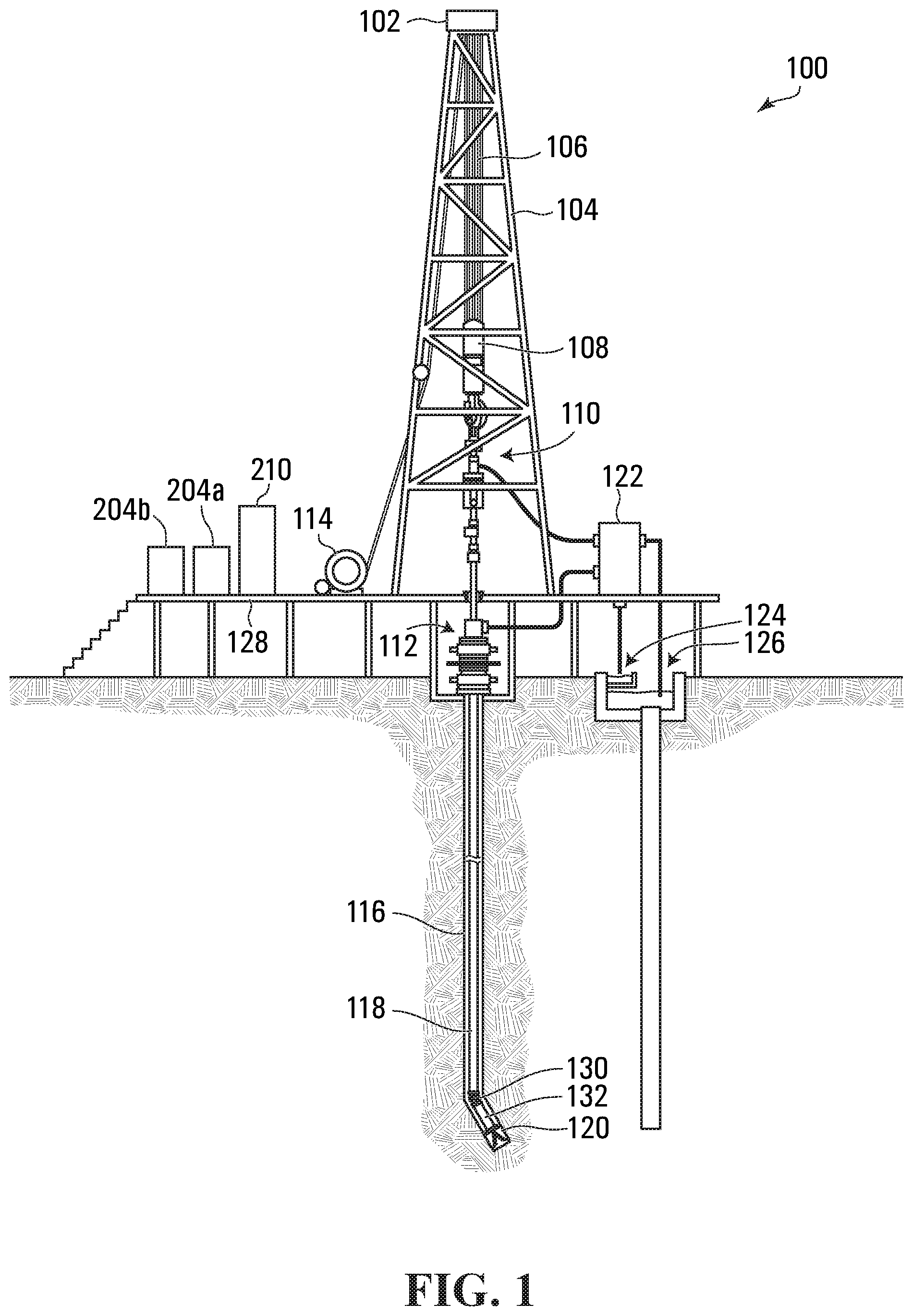 Patent US12345149 — Methods and systems for performing automated drilling of a wellbore — Figure 1