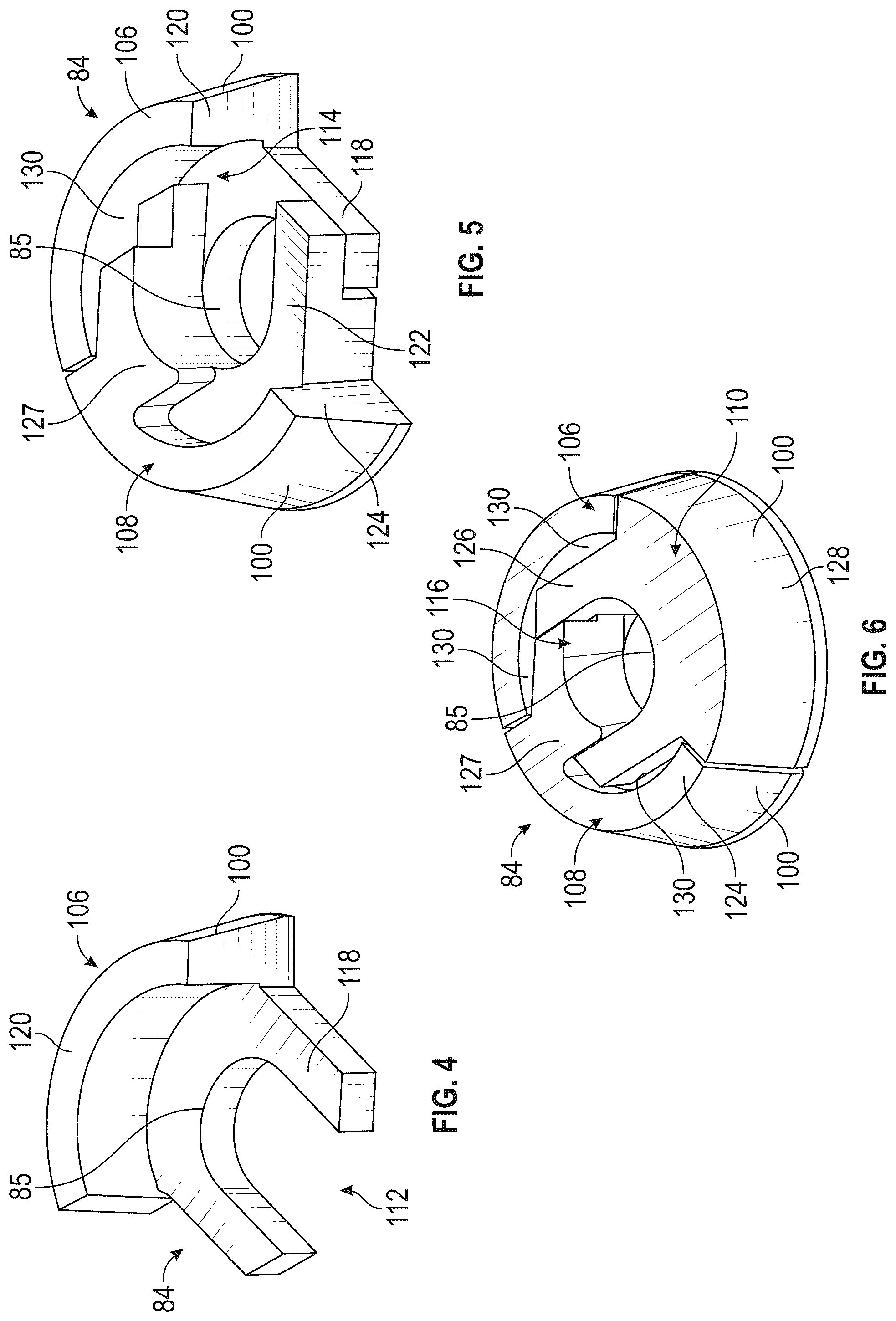 Patent US12345168 Figure 4 – Fitting for an instrument lead with a connector for a gas turbine engine