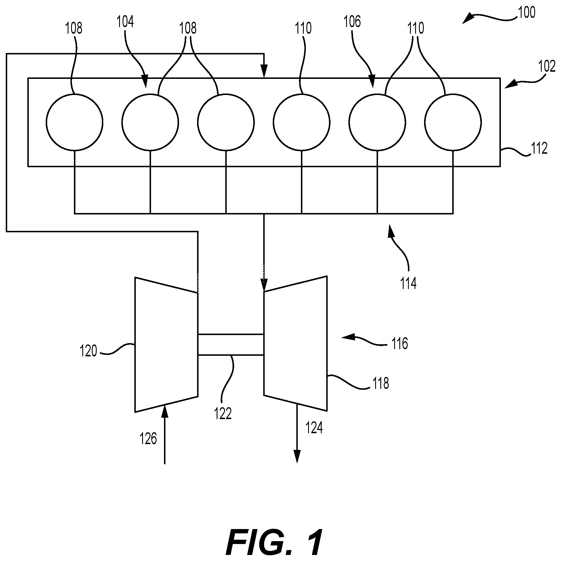 Patent US12345188 Figure 1 – Exhaust structure having rib