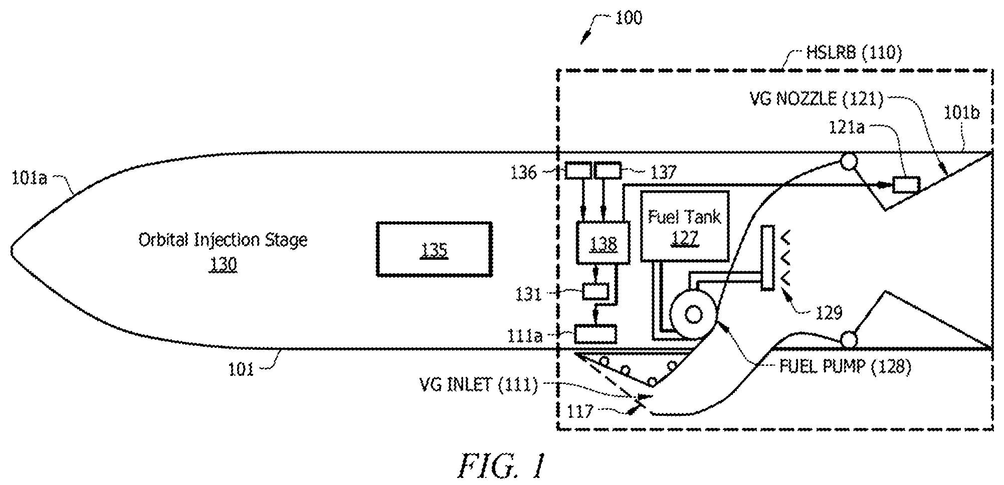 Patent US12345217 — Ramjet propulsion method — Figure 1