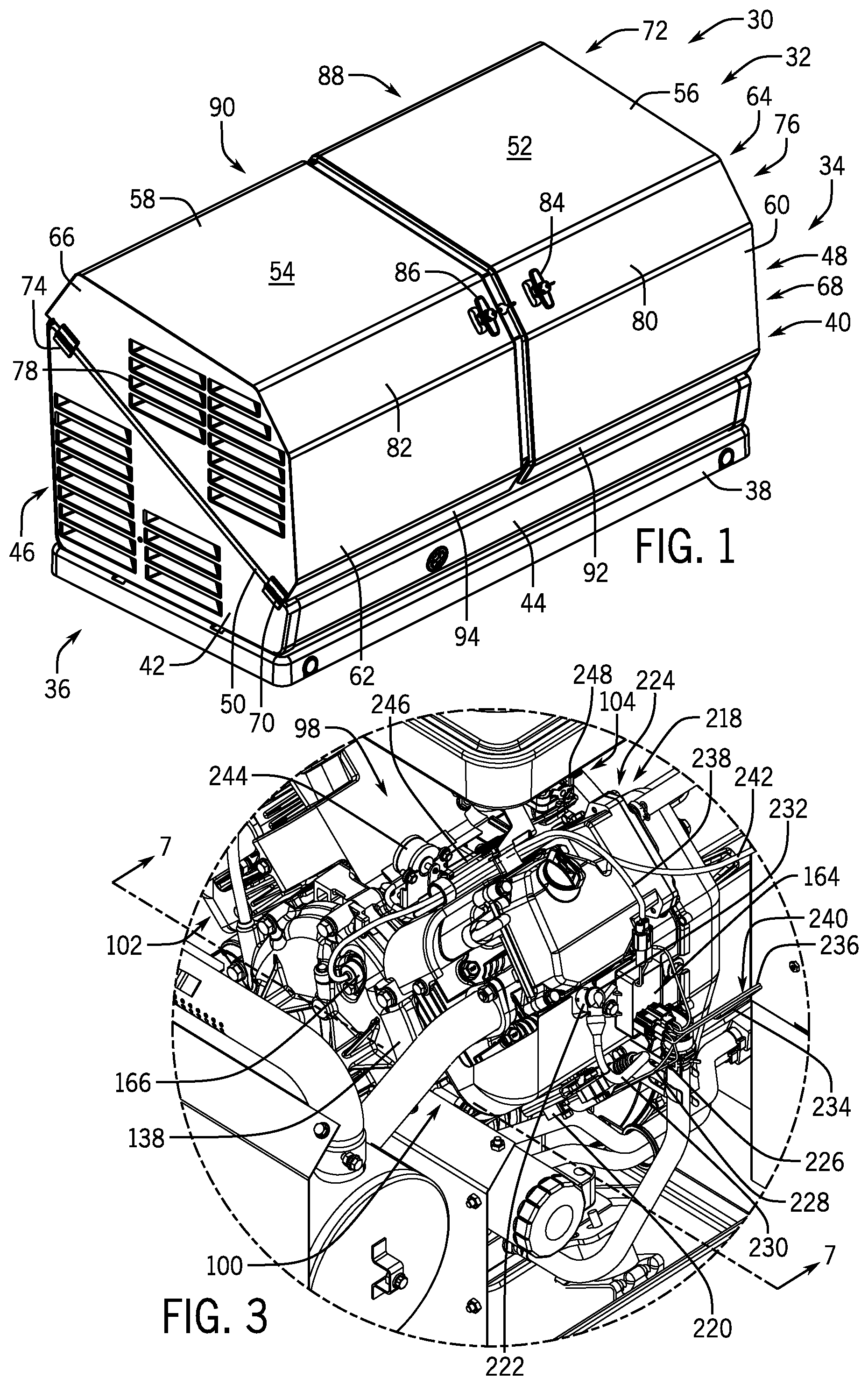 Patent US12345226 — Electronic ignition system for a generator engine — Figure 1