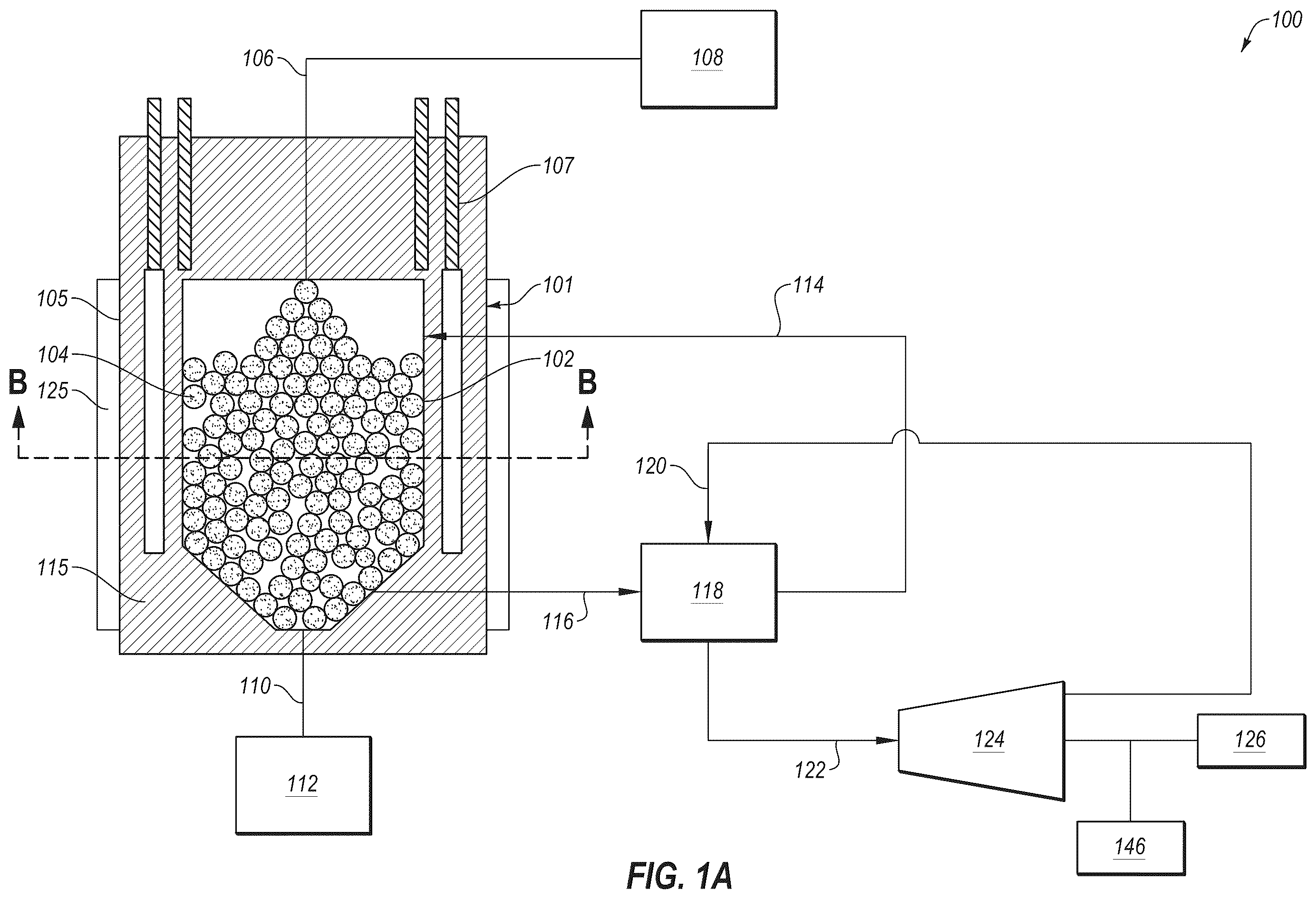 Patent US12345240 — Nuclear reactor and associated components, systems, and methods — Figure 1