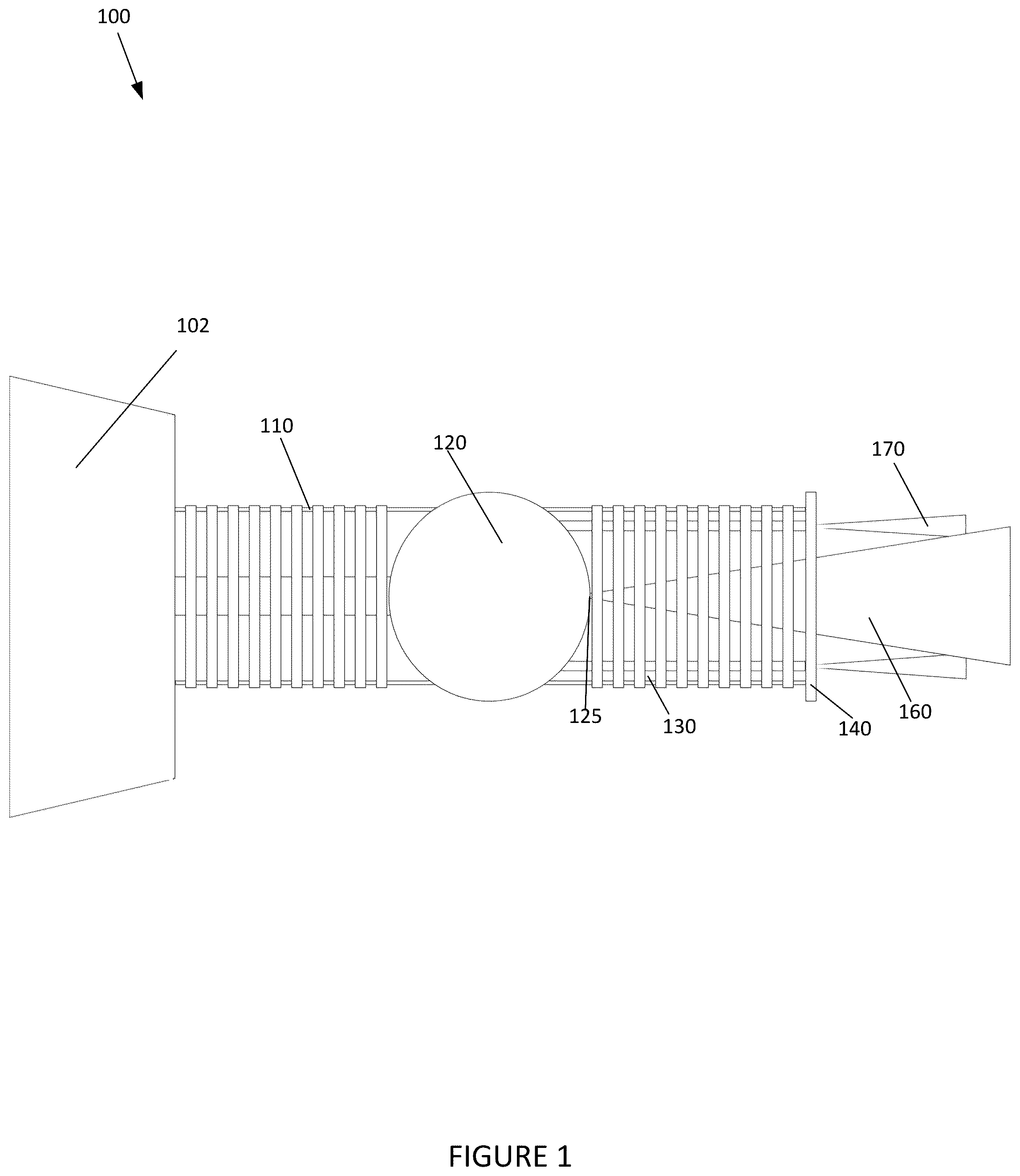 Patent US12345244 — Systems and methods for propulsion of an object in a vacuum — Figure 1
