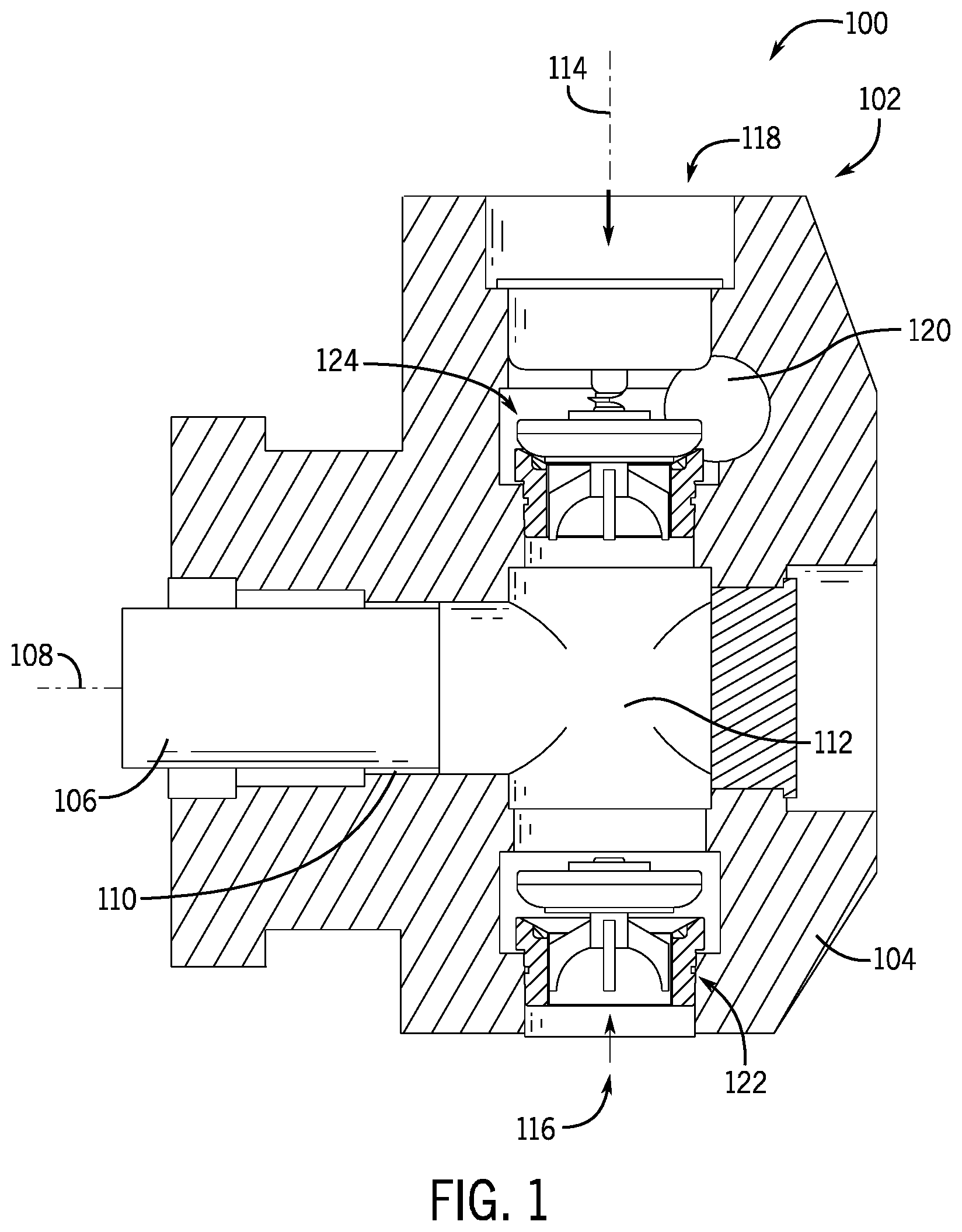 Patent US12345253 Figure 1 – Packing assembly with threaded sleeve for interaction with an installation tool