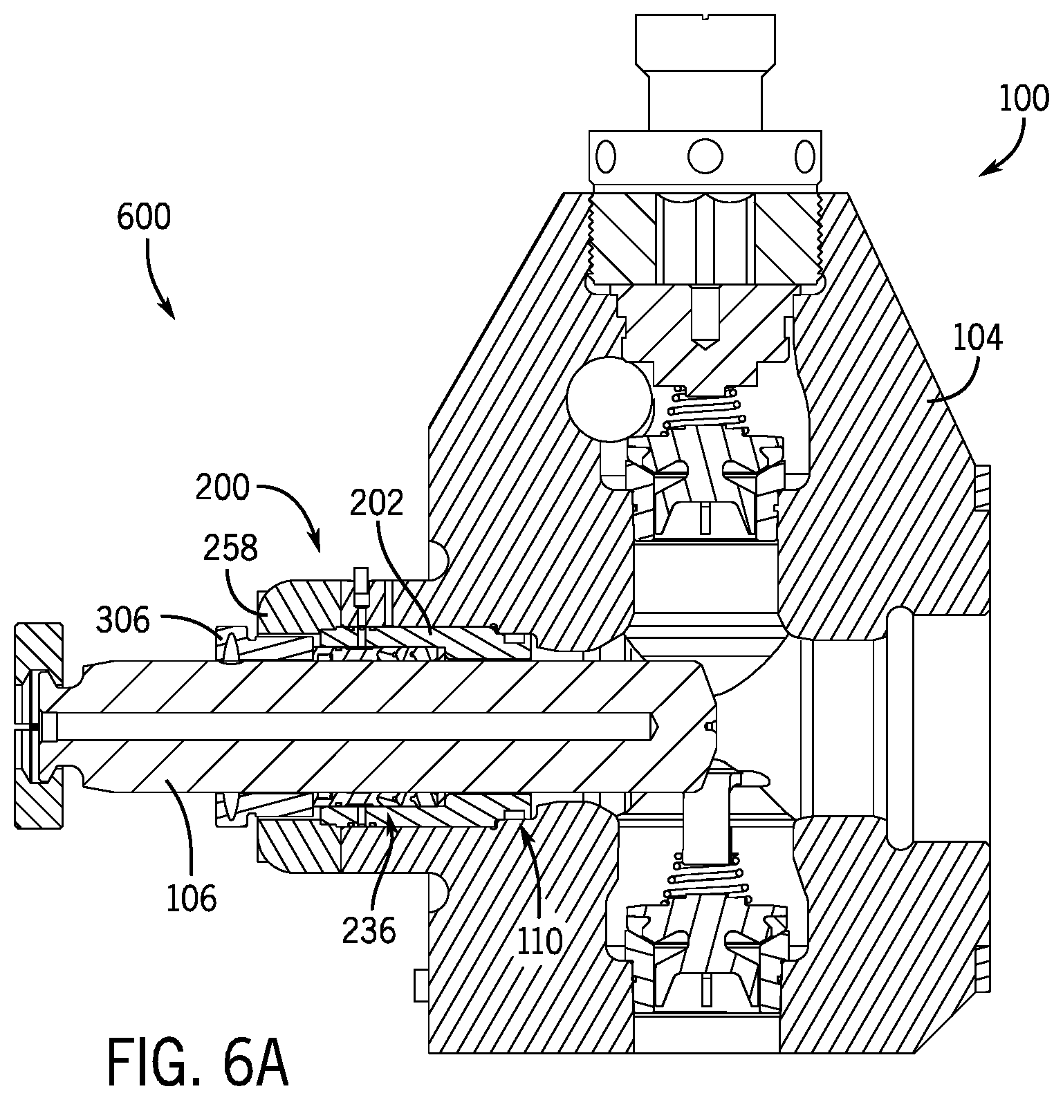 Patent US12345253 Figure 9 – Packing assembly with threaded sleeve for interaction with an installation tool