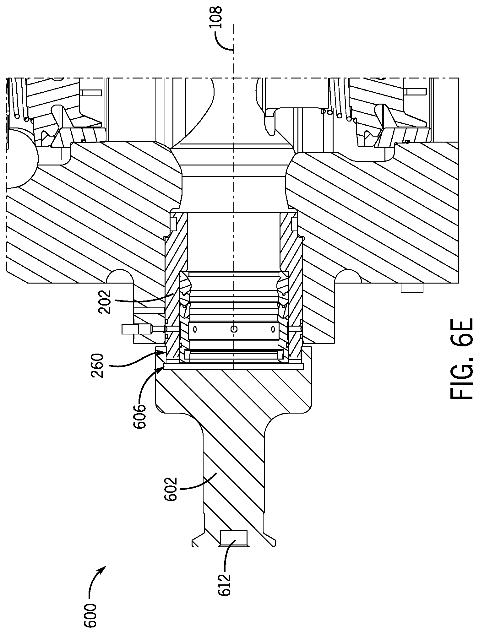 Patent US12345253 Figure 13 – Packing assembly with threaded sleeve for interaction with an installation tool