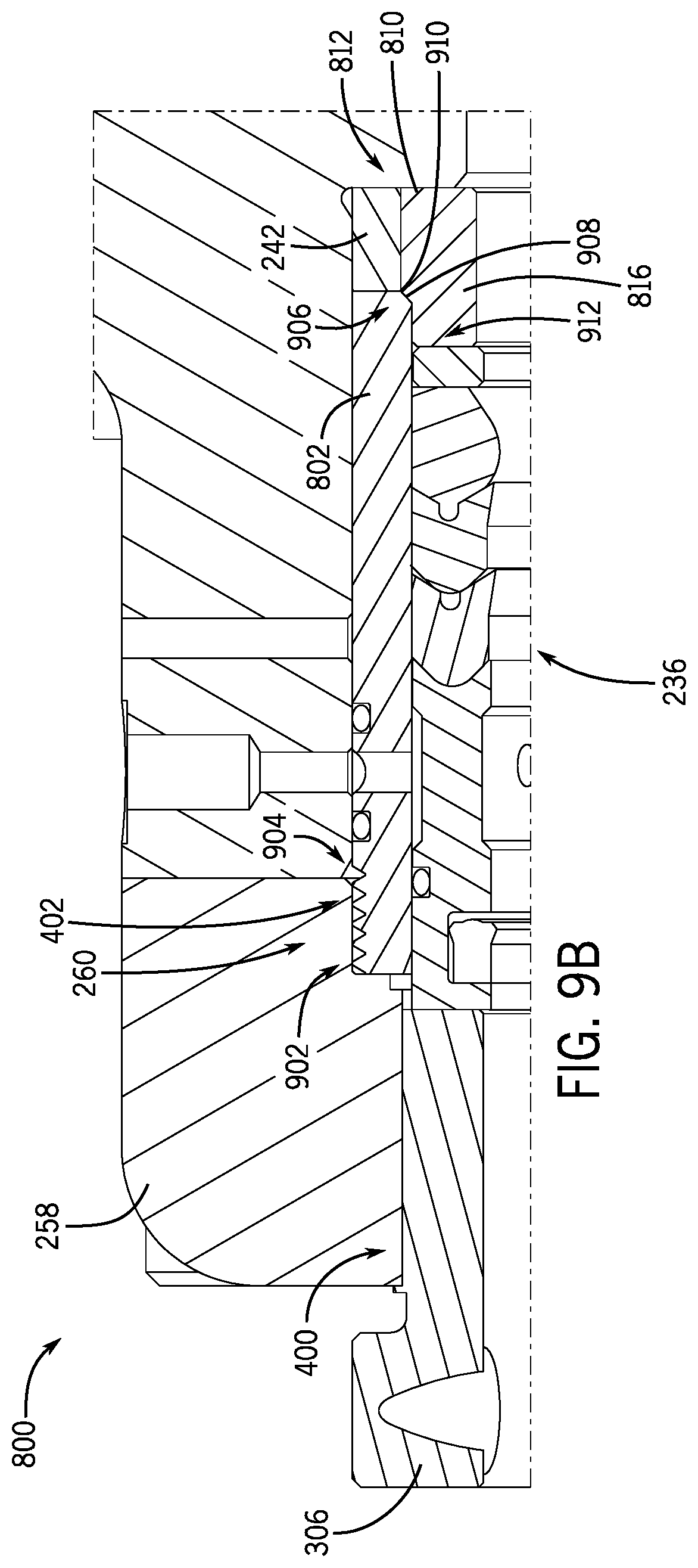Patent US12345253 Figure 20 – Packing assembly with threaded sleeve for interaction with an installation tool