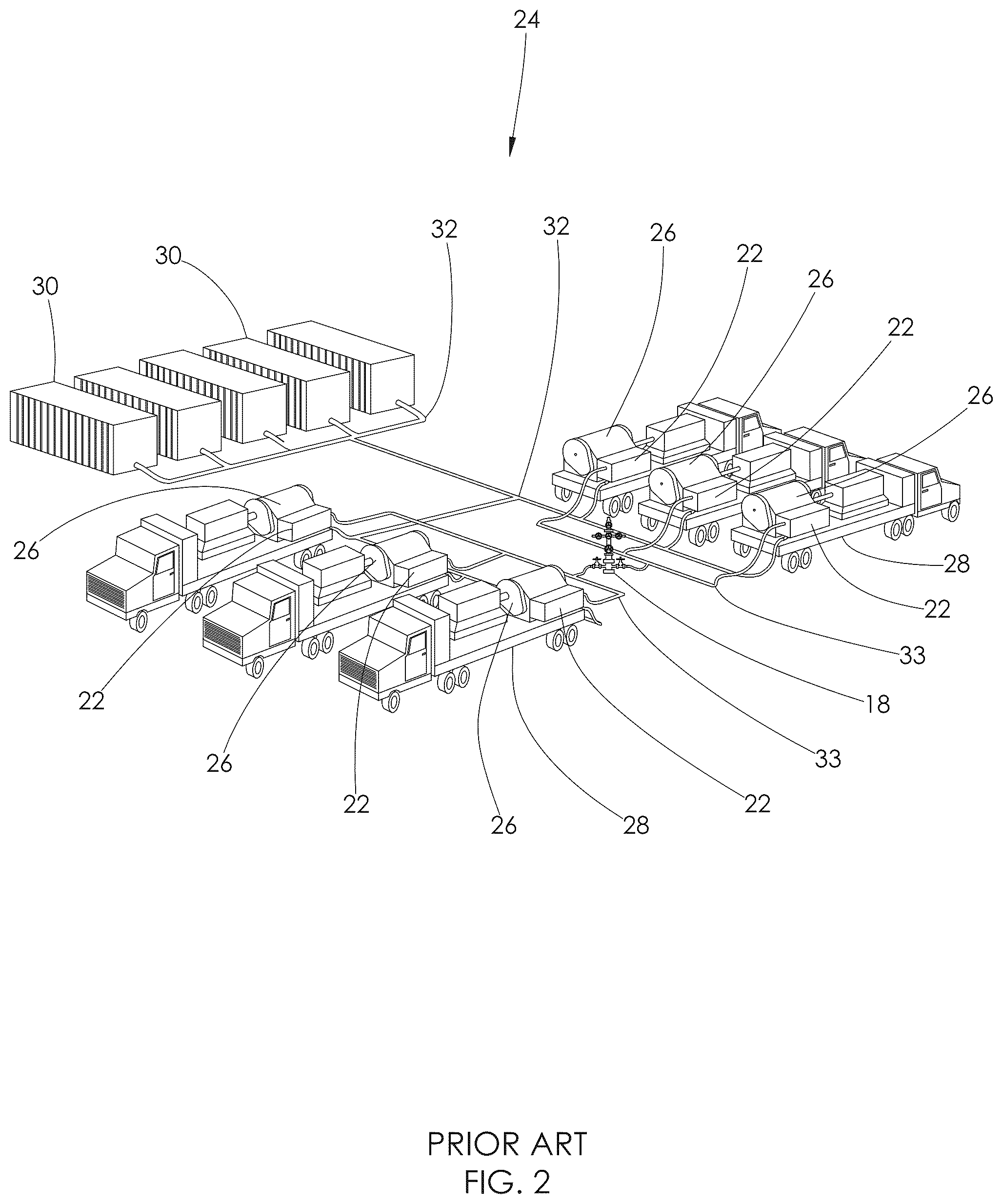 Patent US12345254 Figure 2 – Fluid end assembly