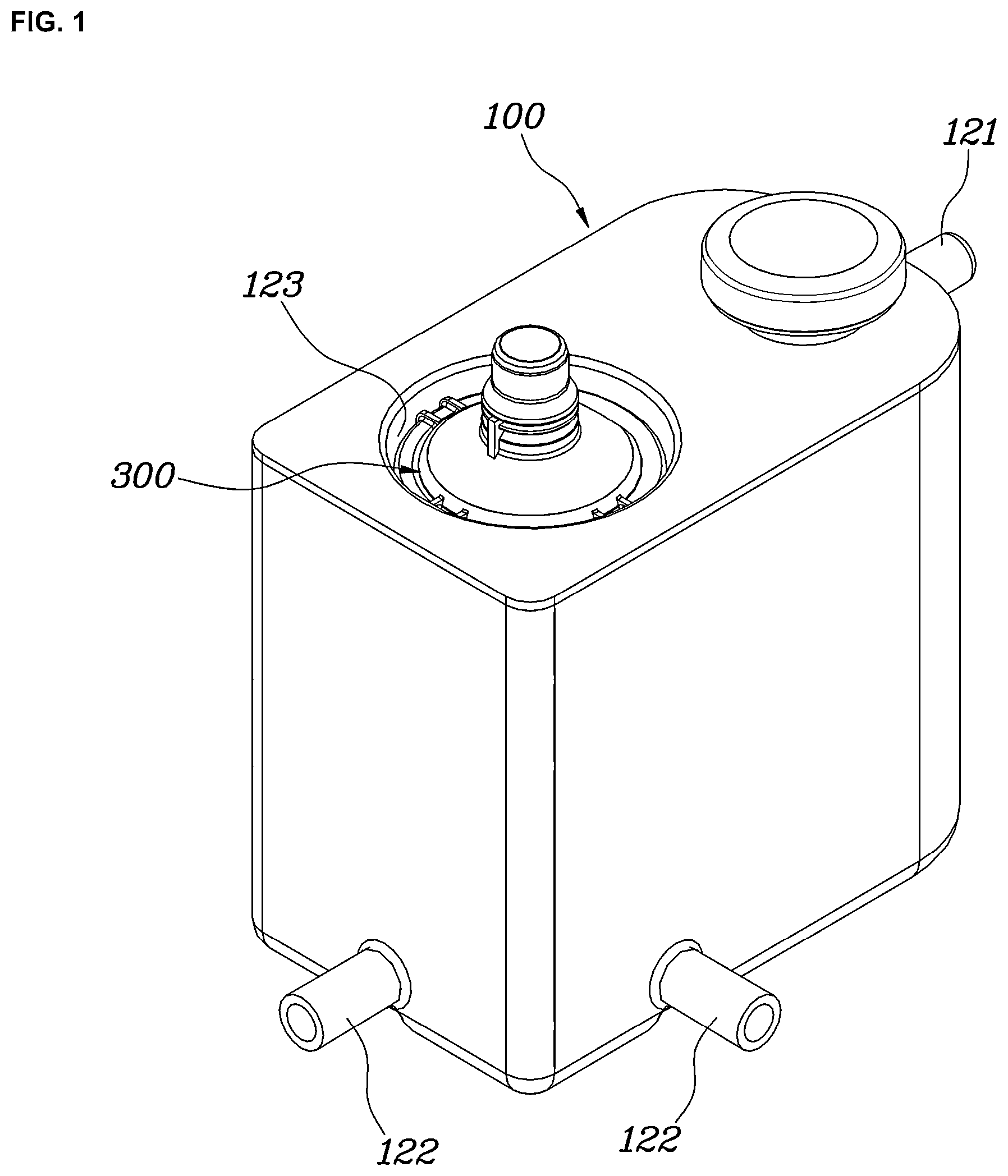 Patent US12345260 — Fluid circulating apparatus — Figure 1