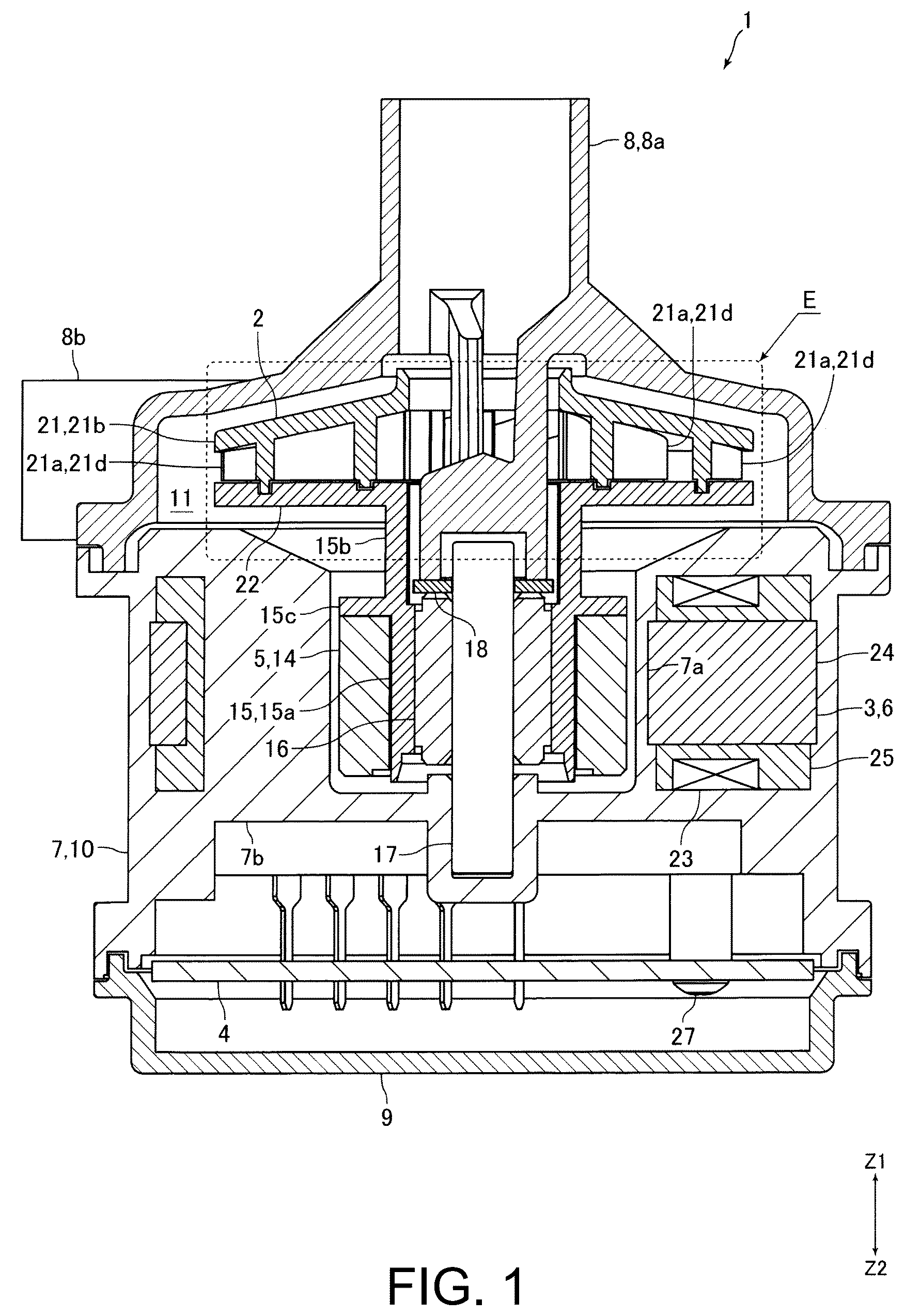 Patent US12345265 — Pump apparatus — Figure 1