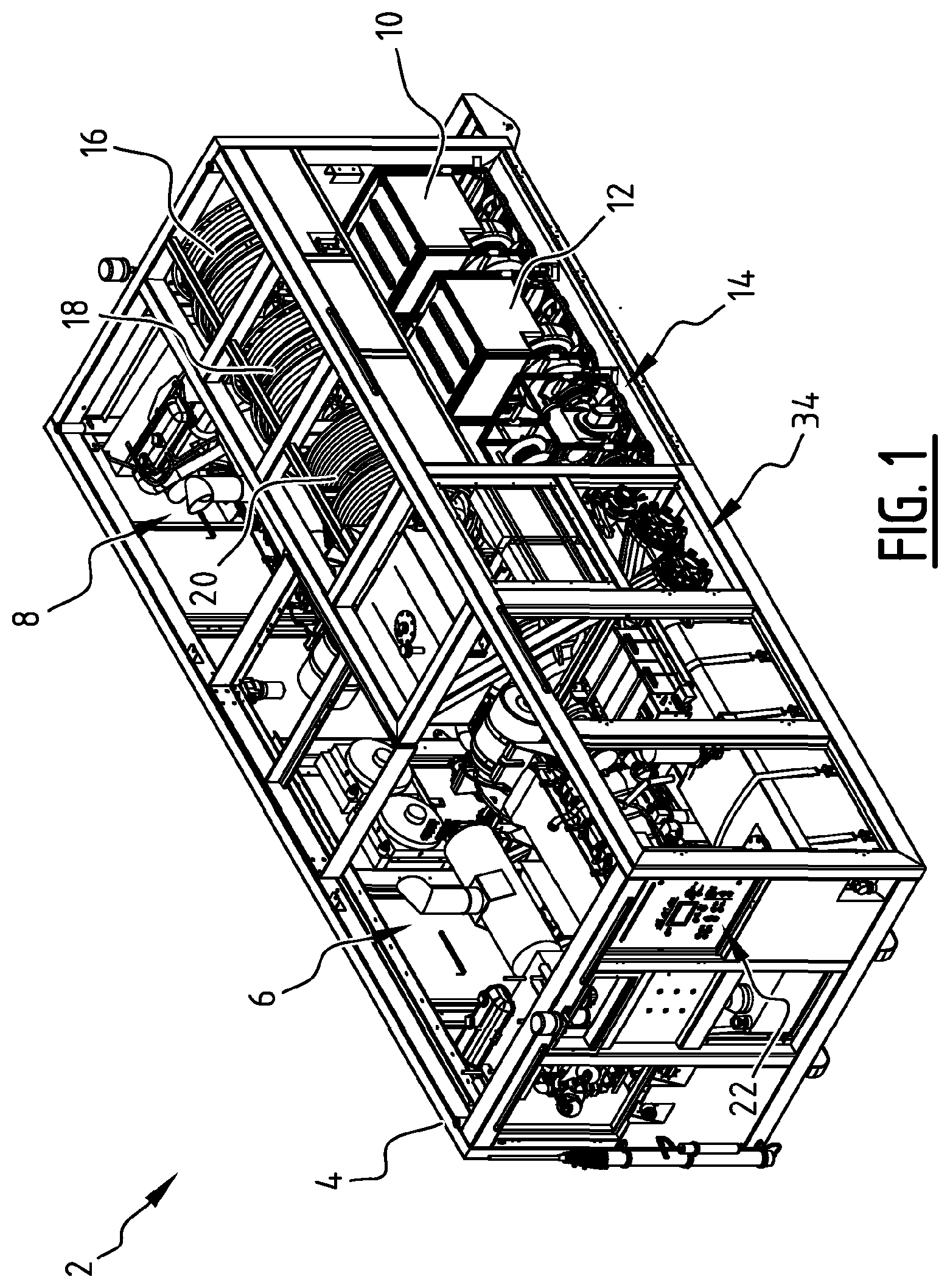 Patent US12345267 — Mobile pump system with metering pump and method therefor — Figure 1