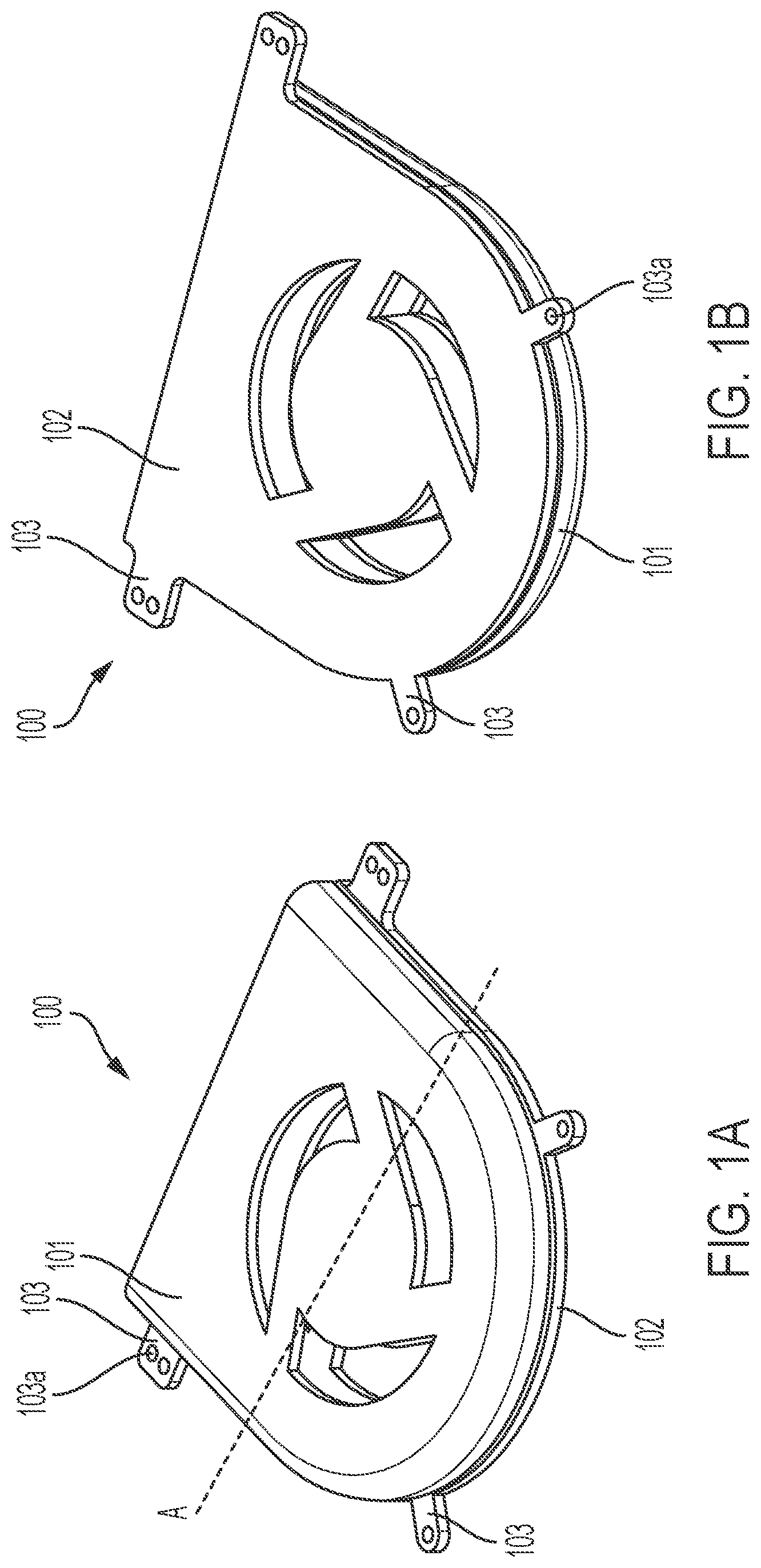 Patent US12345273 — Fan covering with high recycle content and high thermal conductivity — Figure 1
