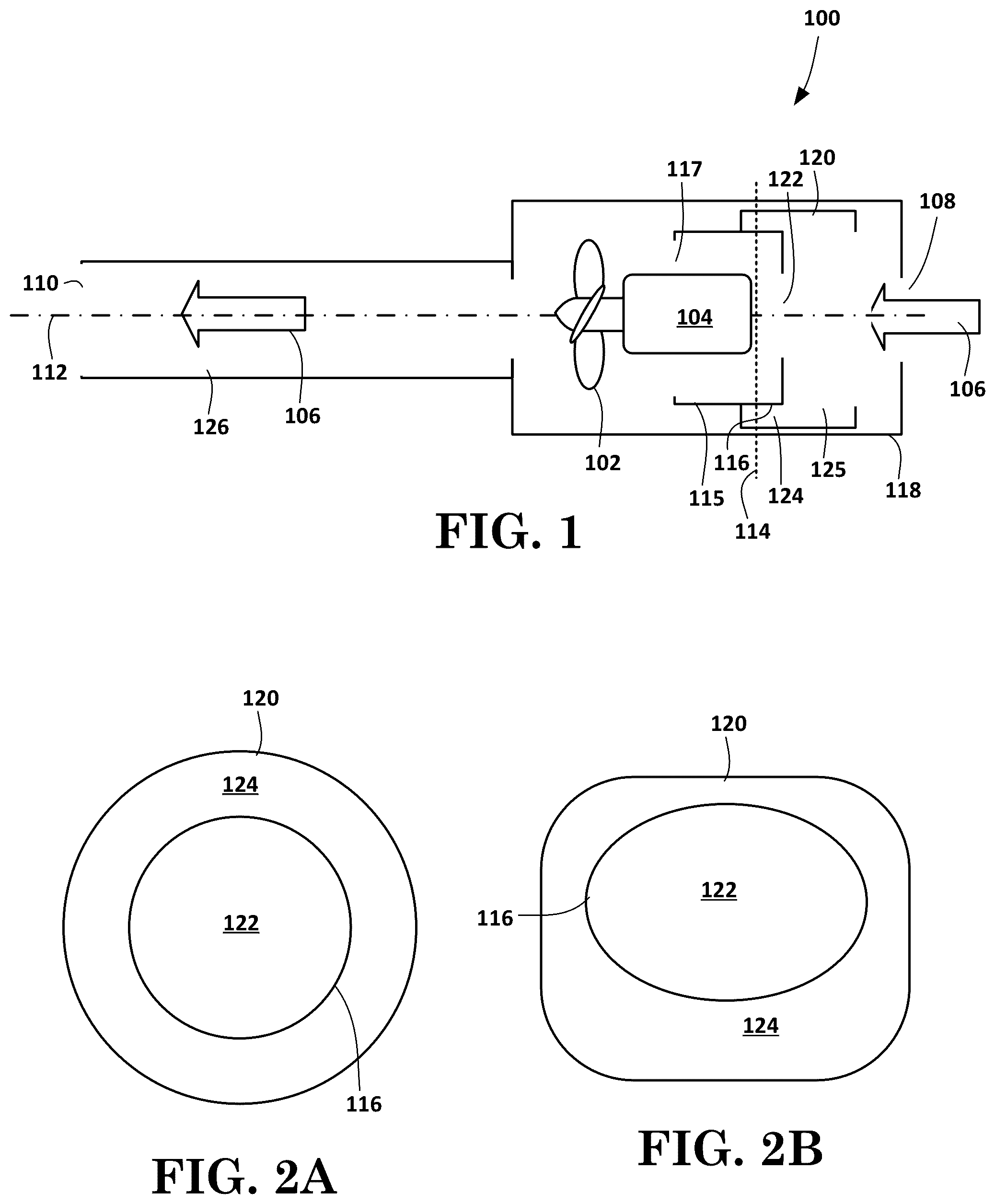 Patent US12345278 — Debris blower with sound attenuation resonator — Figure 1